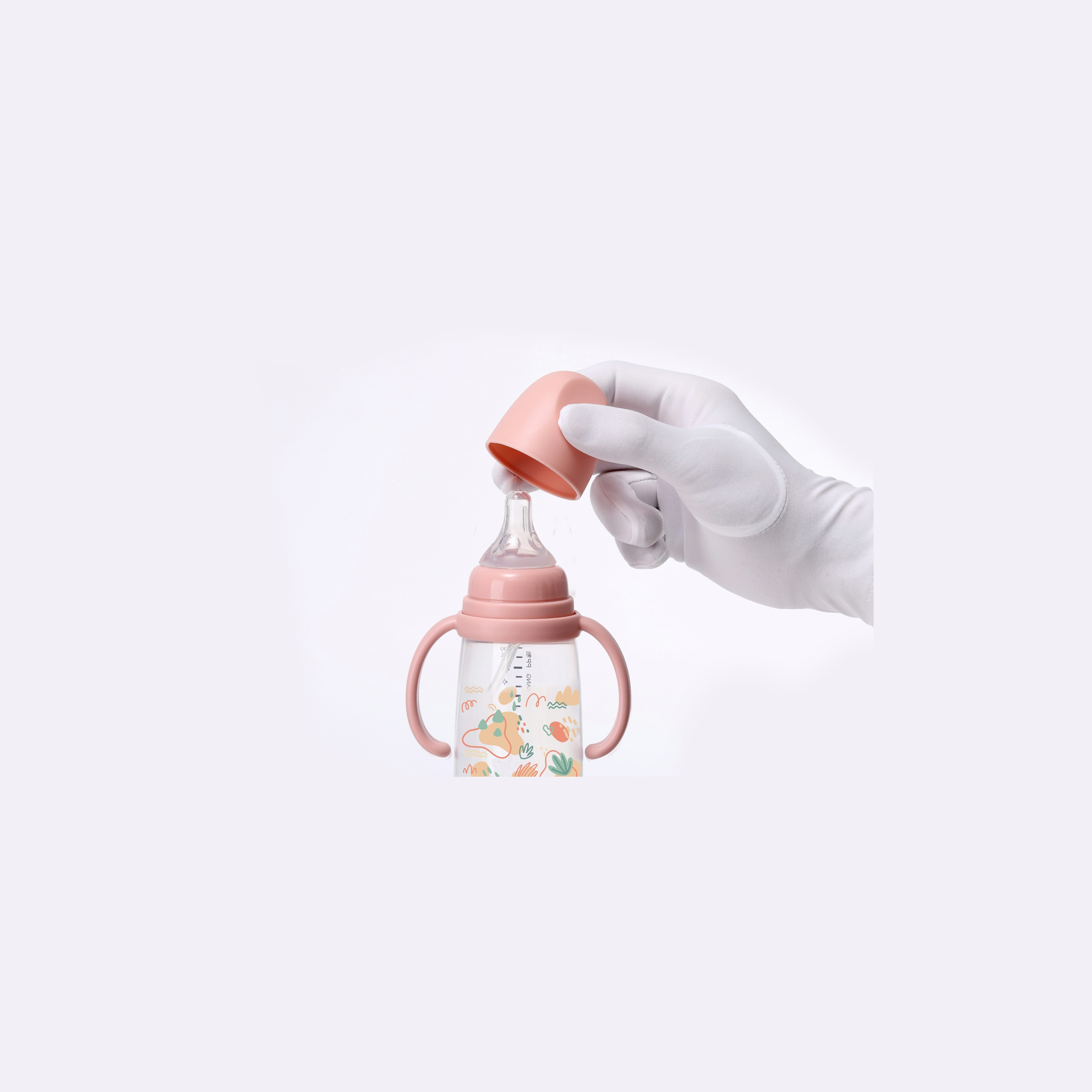 Luqu Feeding Bottle with Handle - 200 ml-baby-feeding-feedingbottles-bottlesandteats-image-2
