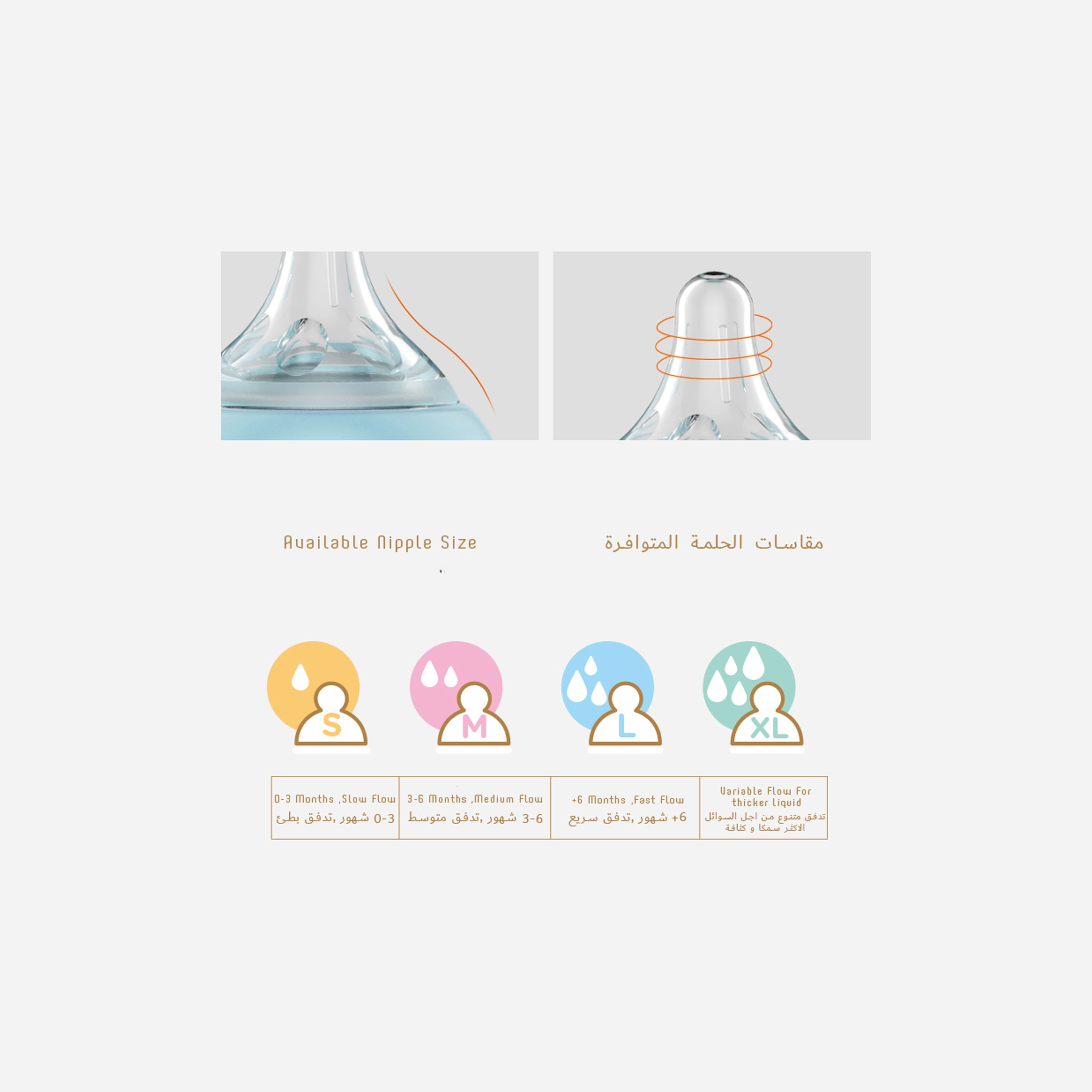 Luqu Feeding Bottle with Handle - 180 ml-baby-feeding-feedingbottles-bottlesandteats-image-7