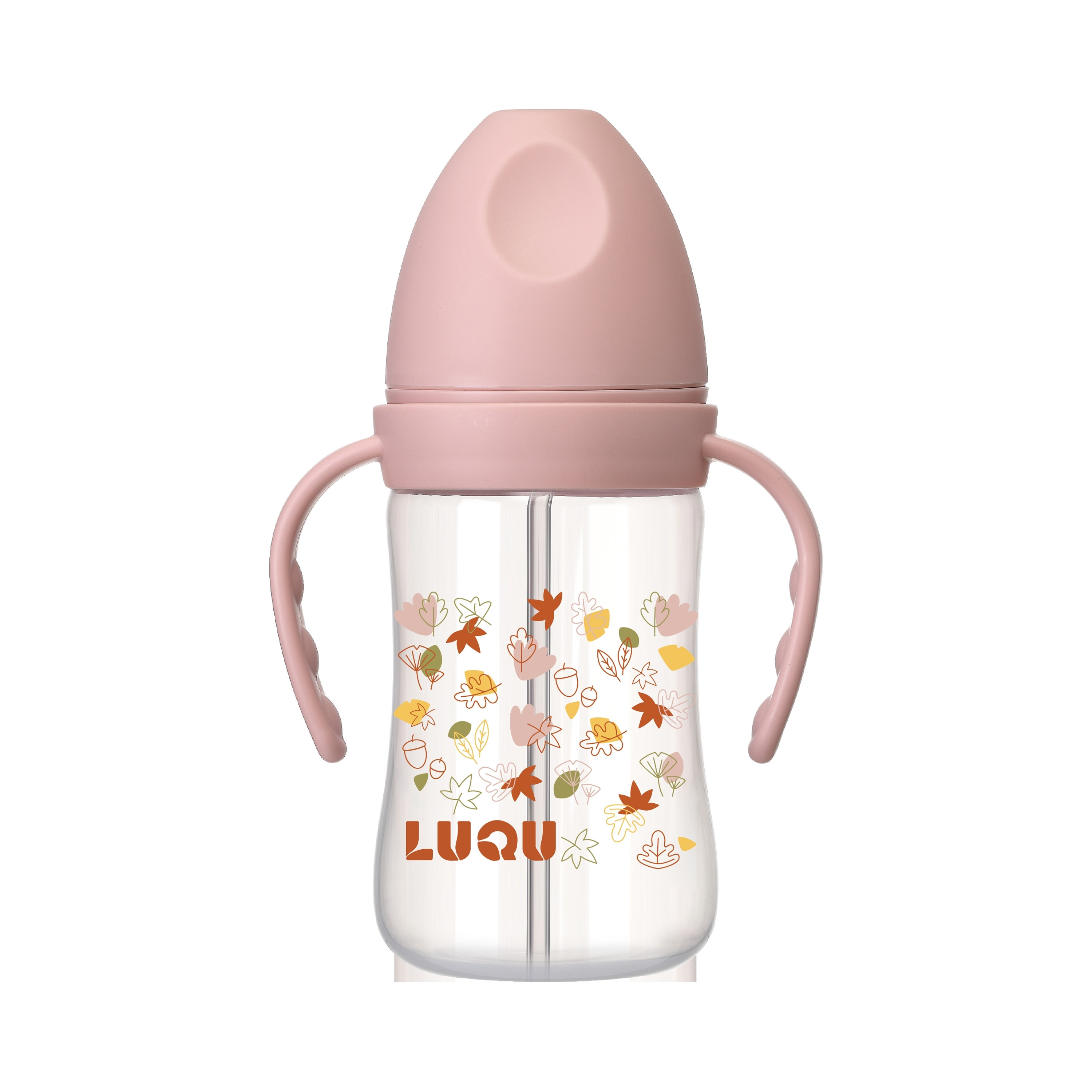 زجاجة رضاعة بمقبض من لوكو - 240 مل-baby-feeding-feedingbottles-bottlesandteats-image-1