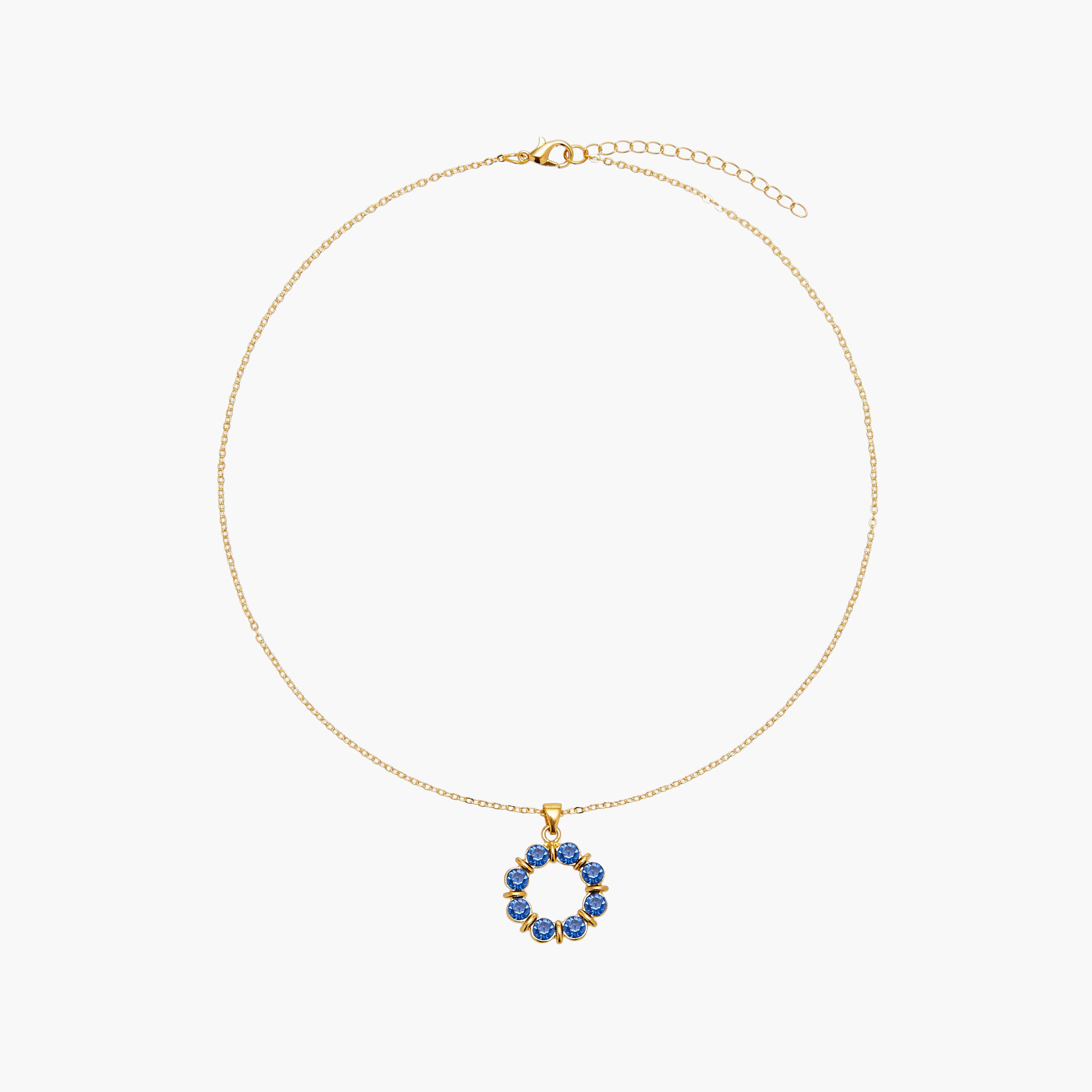 طقم حلق وعقد بدلاية بتزيينات زيركون-women-watchesandjewellery-jewellery-jewellerysets-image-2