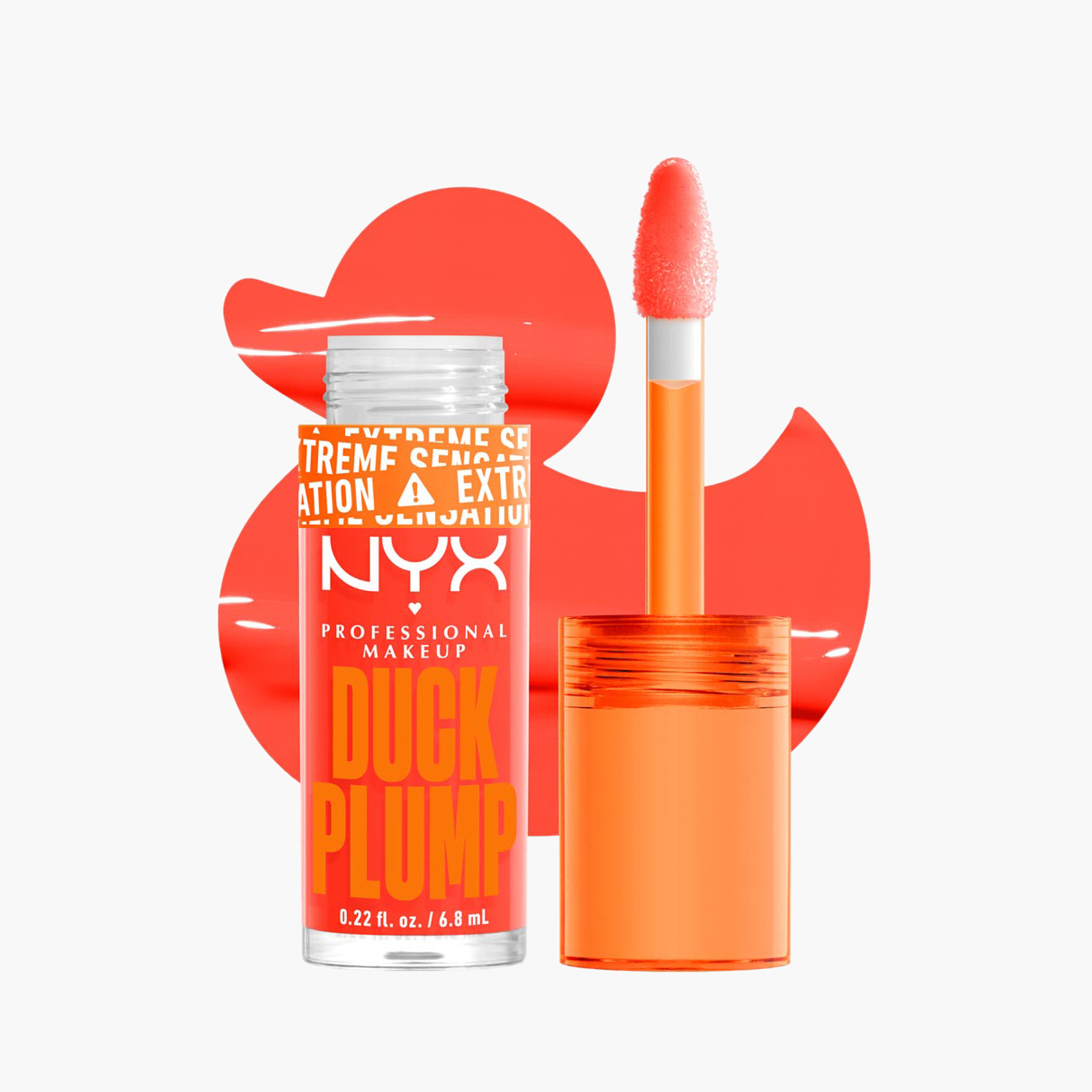 NYX Professional Make up Duck Plump Lip Gloss Lacquer - 6.8 ml-beautyandpersonalcare-makeup-lips-lipglossesandbalms-image-1