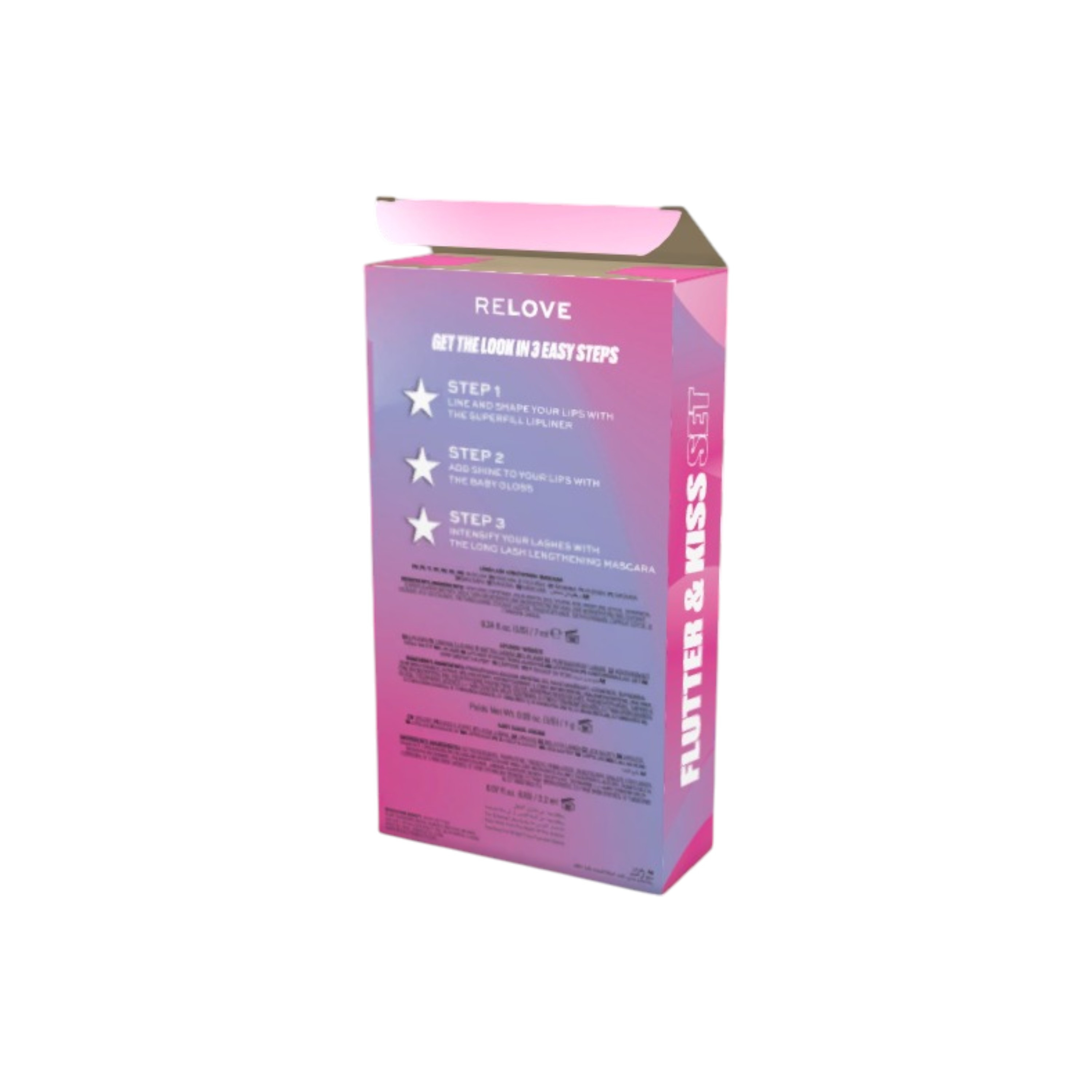 Revolution Relove Flutter and Kiss 3-Piece Gift Set-beautyandpersonalcare-giftsets-image-2