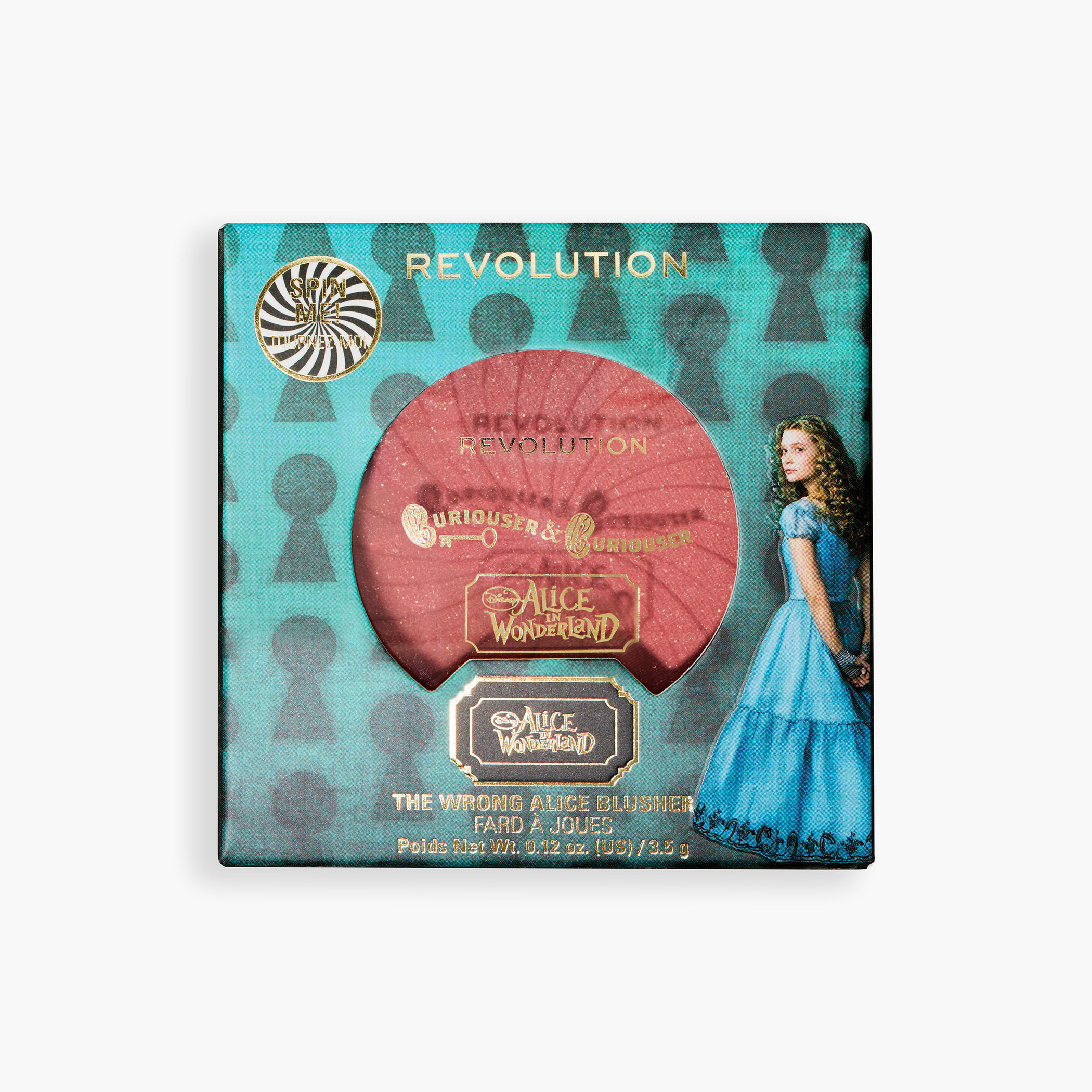 Makeup Revolution The Wrong Alice Blusher - 3.5 gms-beautyandpersonalcare-makeup-face-blushes-image-1