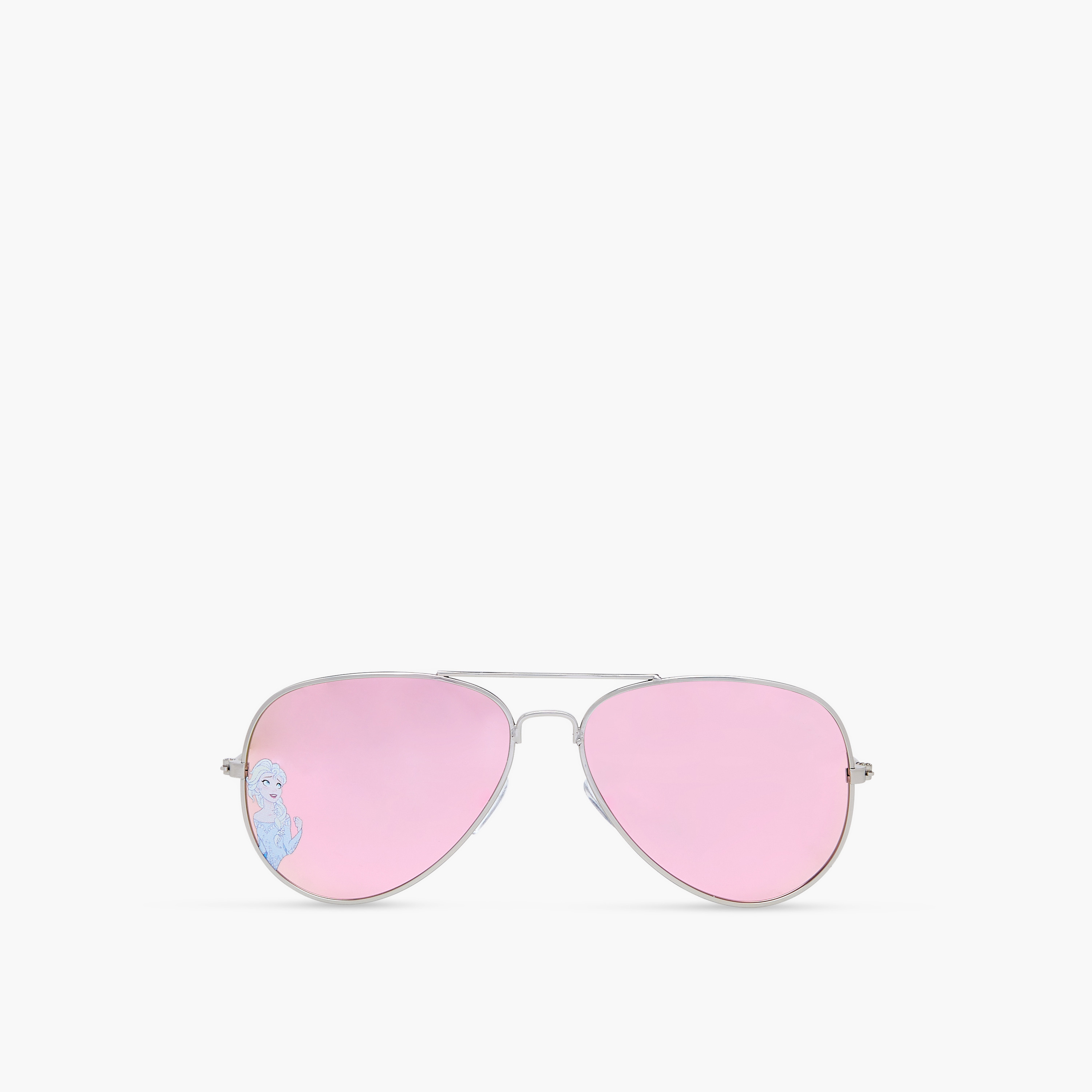 Disney Solid Full-Rim Tinted Metal Sunglasses with Nose Pad-girls-accessories-sunglasses-image-2