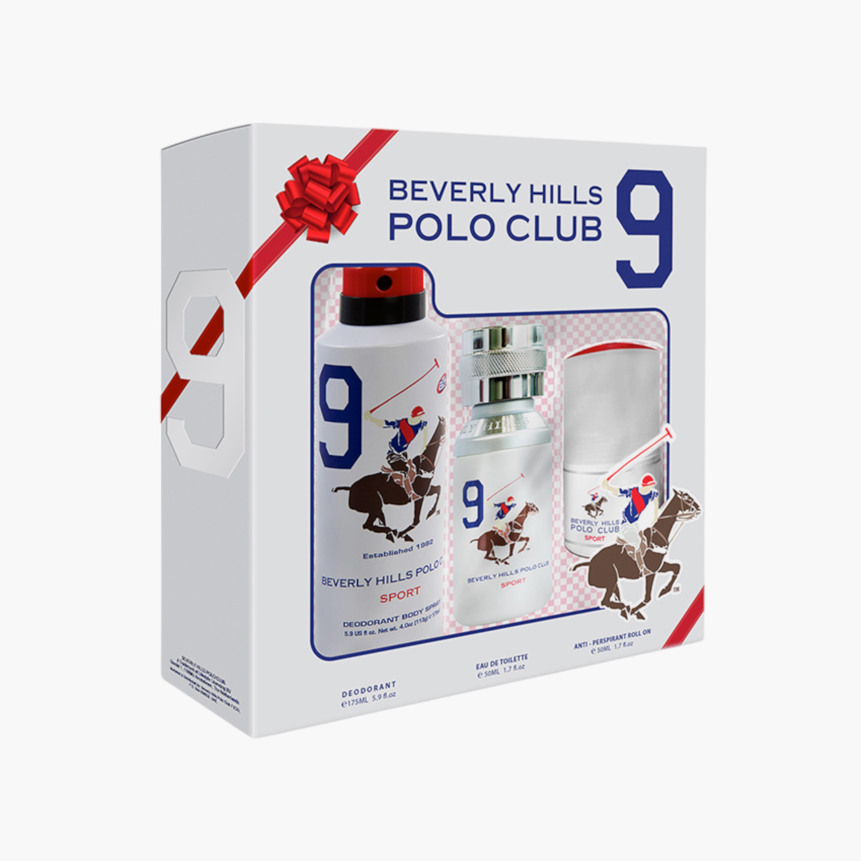 Beverly Hills Polo Club Sport No.9 3-Piece Perfume Gift Set For Men-beautyandpersonalcare-fragrance-men-image-1