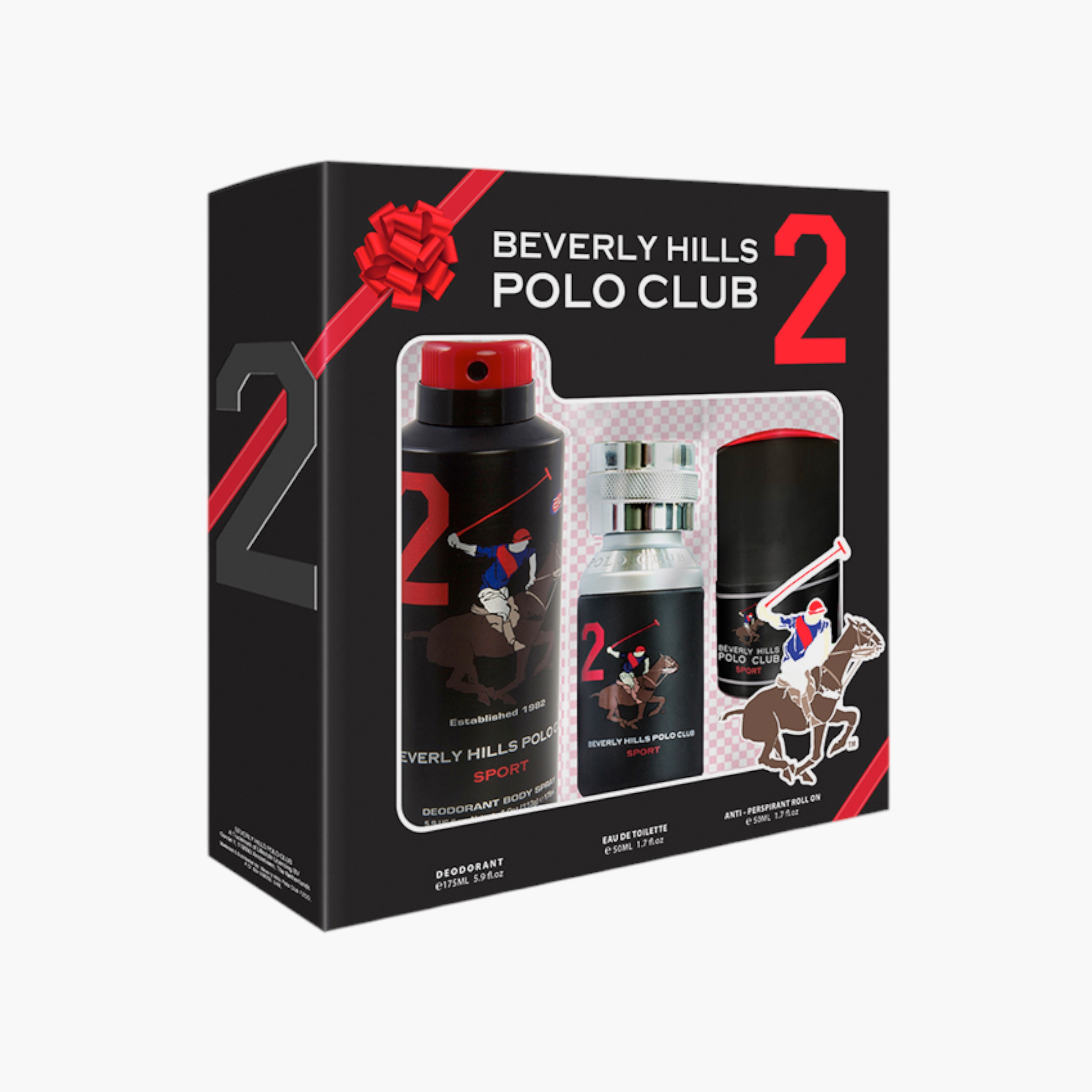 Beverly Hills Polo Club Sport No.2 3-Piece Perfume Gift Set for Men-beautyandpersonalcare-fragrance-men-image-1