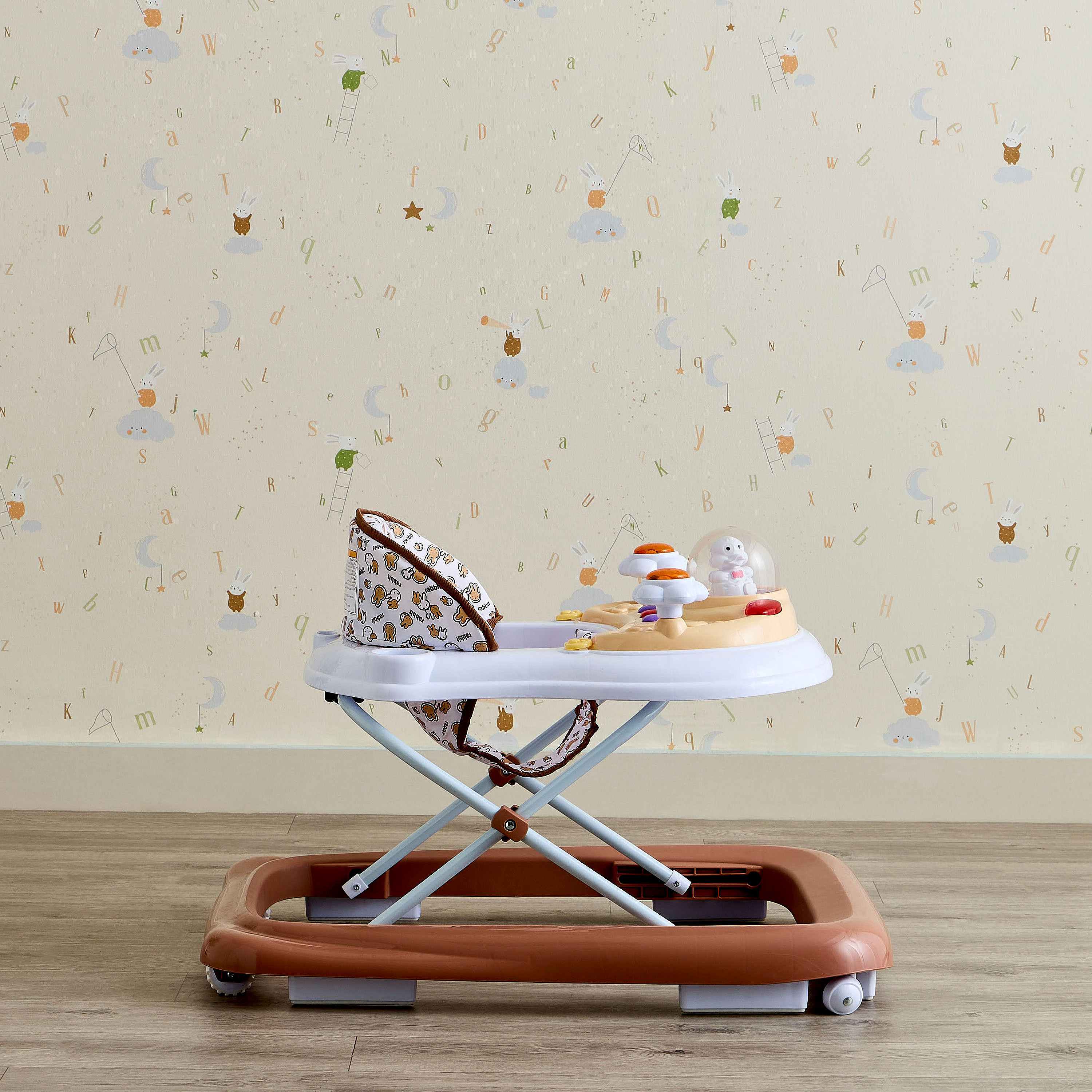 Little Bloomers Jovie Foldable Baby Walker with 3-Level Height Adjustment-baby-infantactivity-walkers-image-3