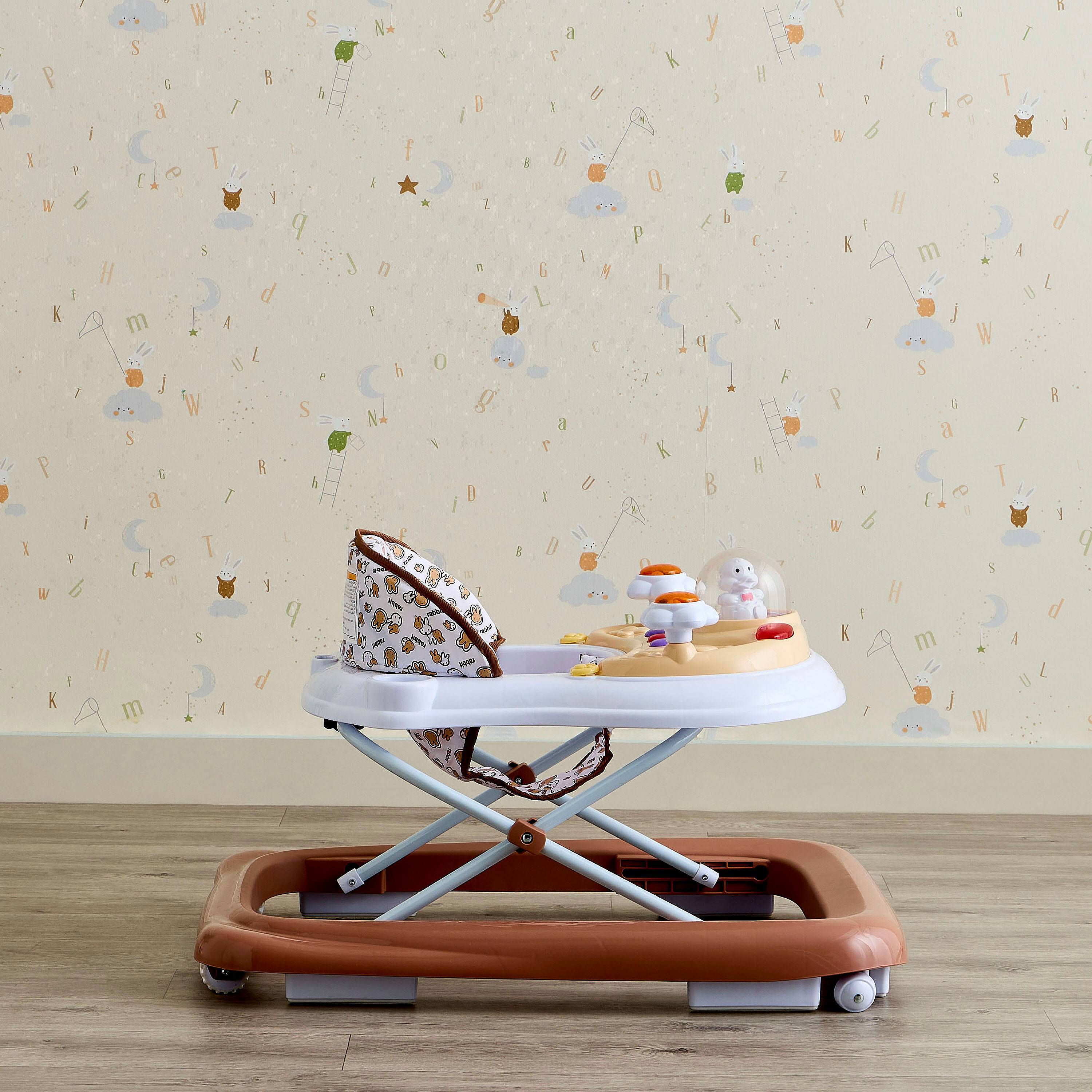 Little Bloomers Jovie Foldable Baby Walker with 3-Level Height Adjustment-baby-infantactivity-walkers-image-4