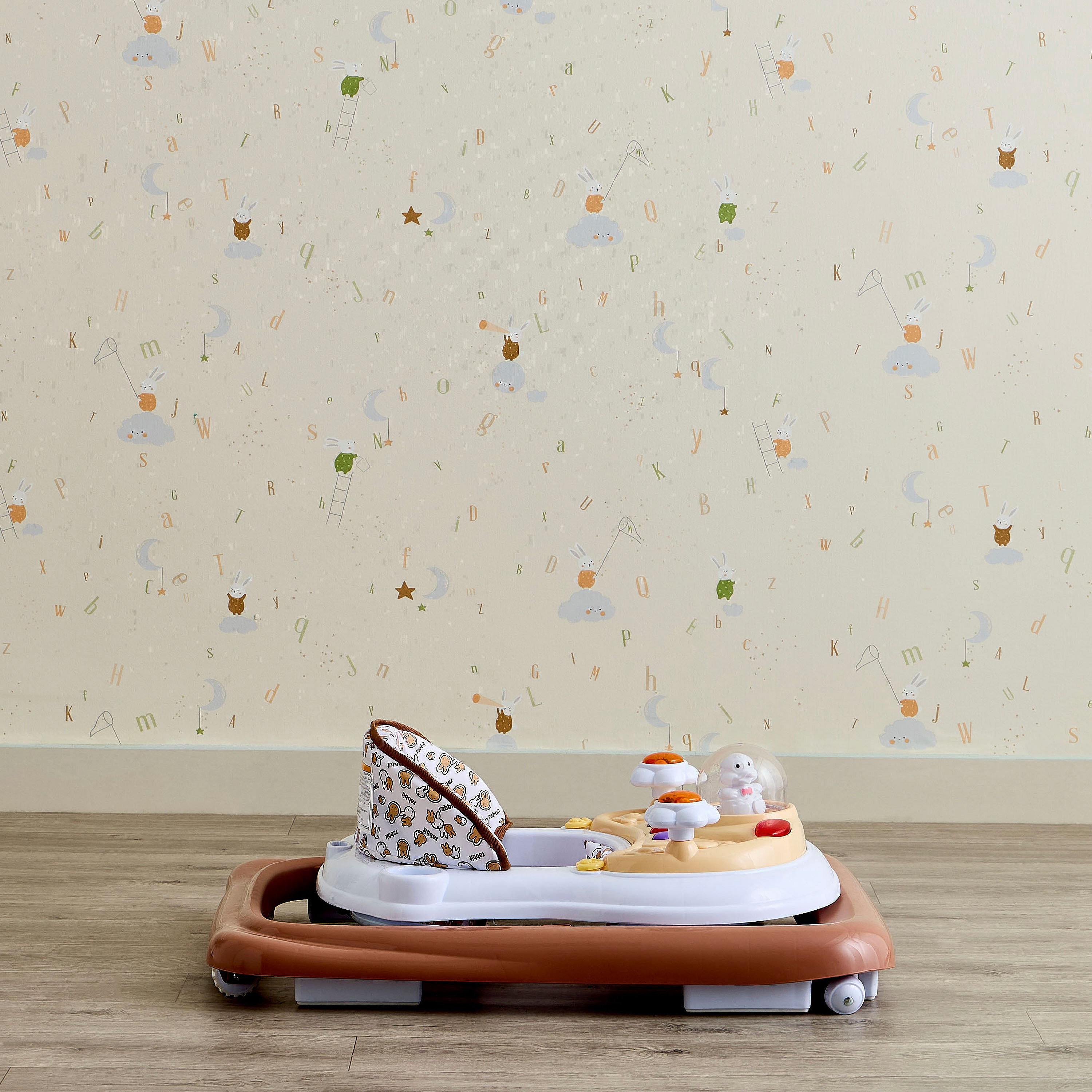 Little Bloomers Jovie Foldable Baby Walker with 3-Level Height Adjustment-baby-infantactivity-walkers-image-5