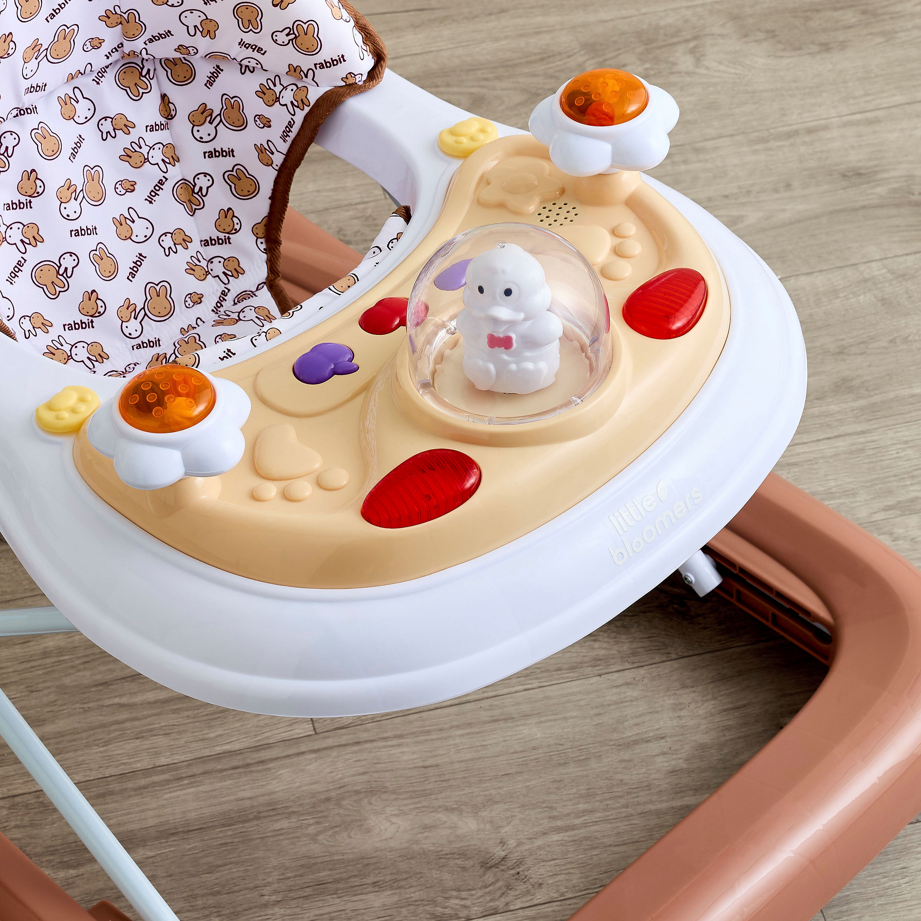 Little Bloomers Jovie Foldable Baby Walker with 3-Level Height Adjustment-baby-infantactivity-walkers-image-6