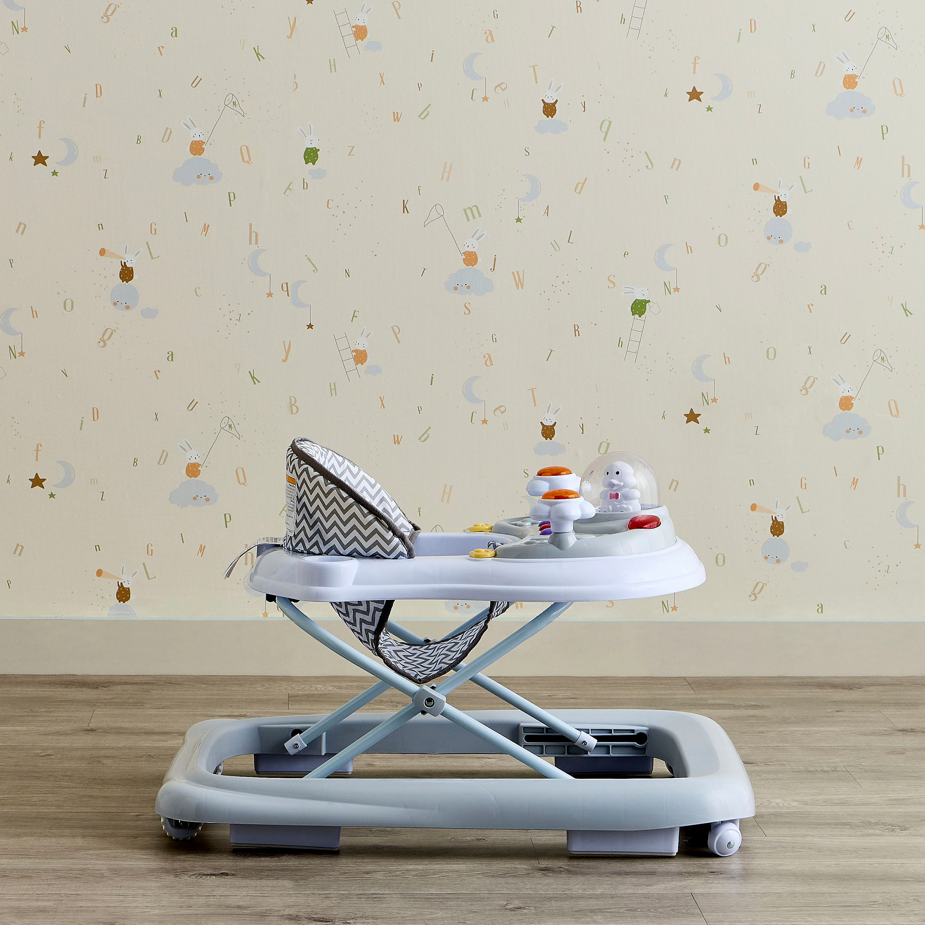 Little Bloomers Jovie Foldable Baby Walker with 3-Level Height Adjustment-baby-infantactivity-walkers-image-4