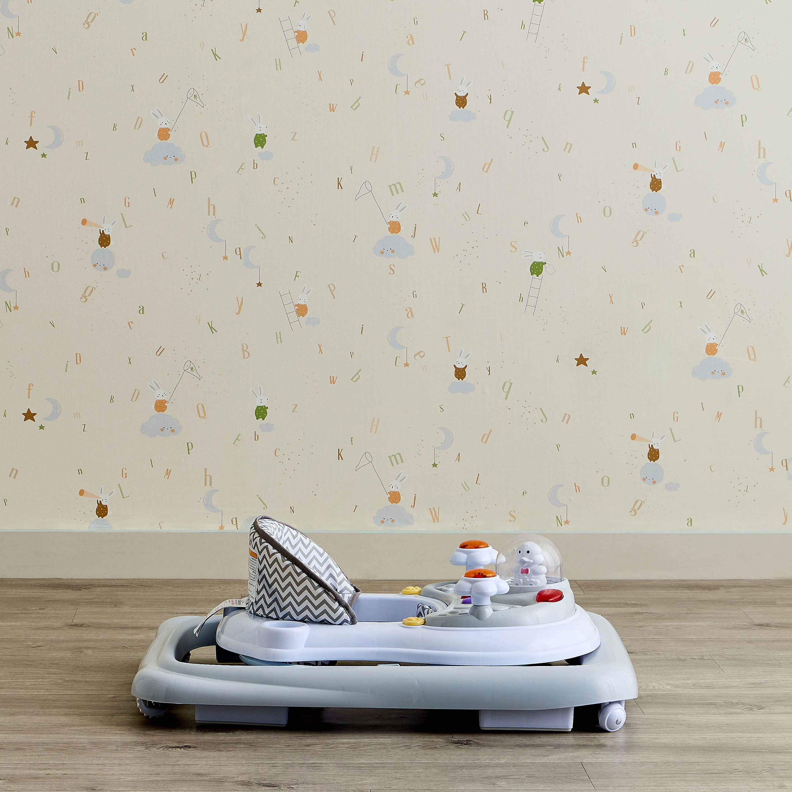 Little Bloomers Jovie Foldable Baby Walker with 3-Level Height Adjustment-baby-infantactivity-walkers-image-5