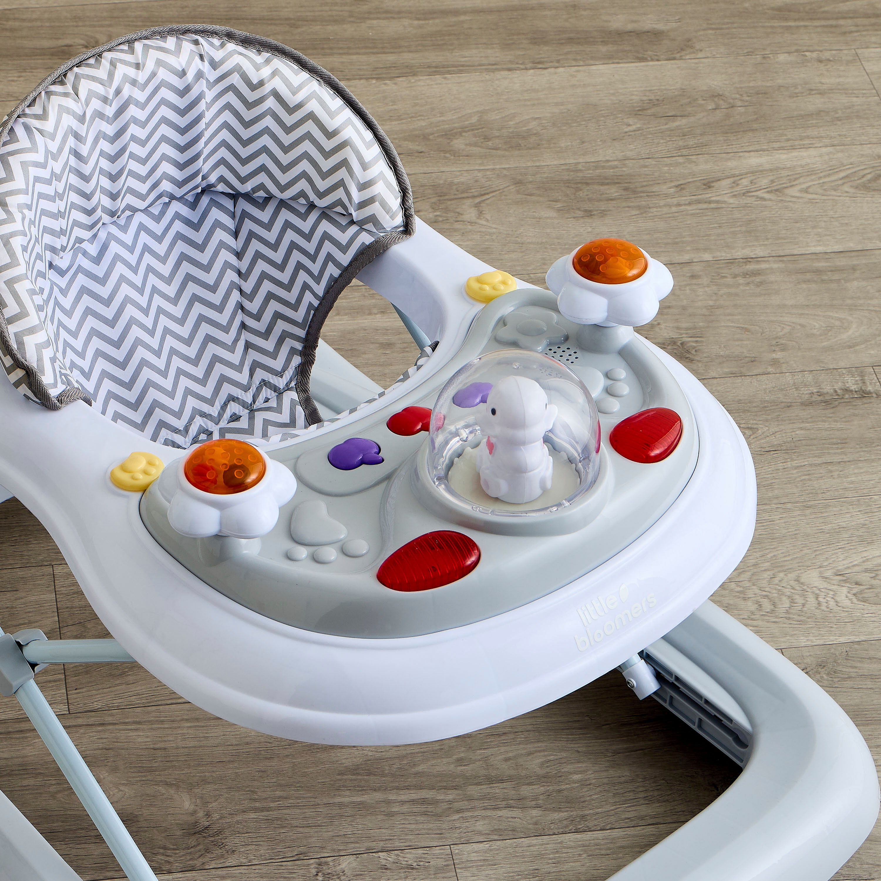 Little Bloomers Jovie Foldable Baby Walker with 3-Level Height Adjustment-baby-infantactivity-walkers-image-6
