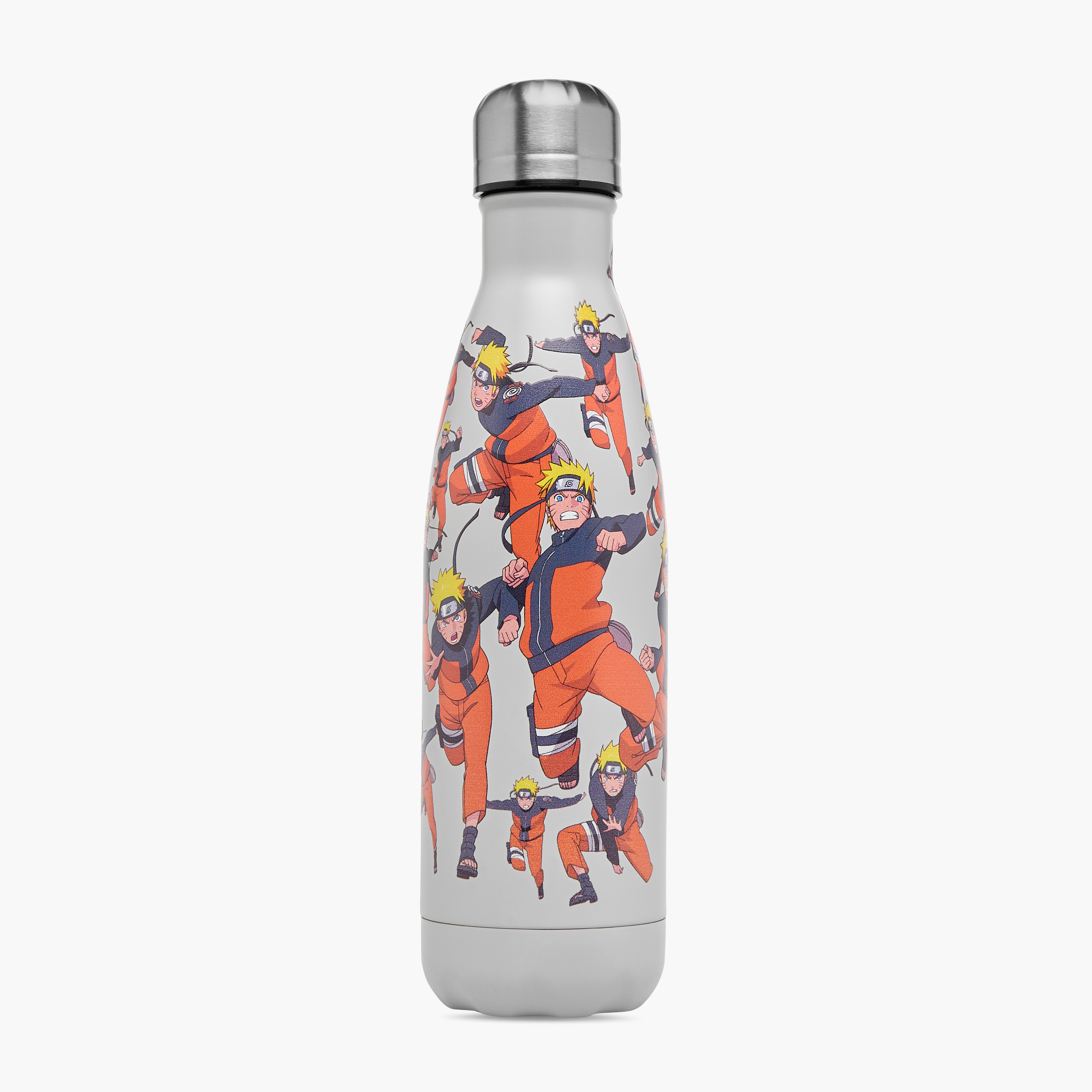 Naruto Printed Stainless Steel Water Bottle - 500 ml-school-waterbottles-image-1