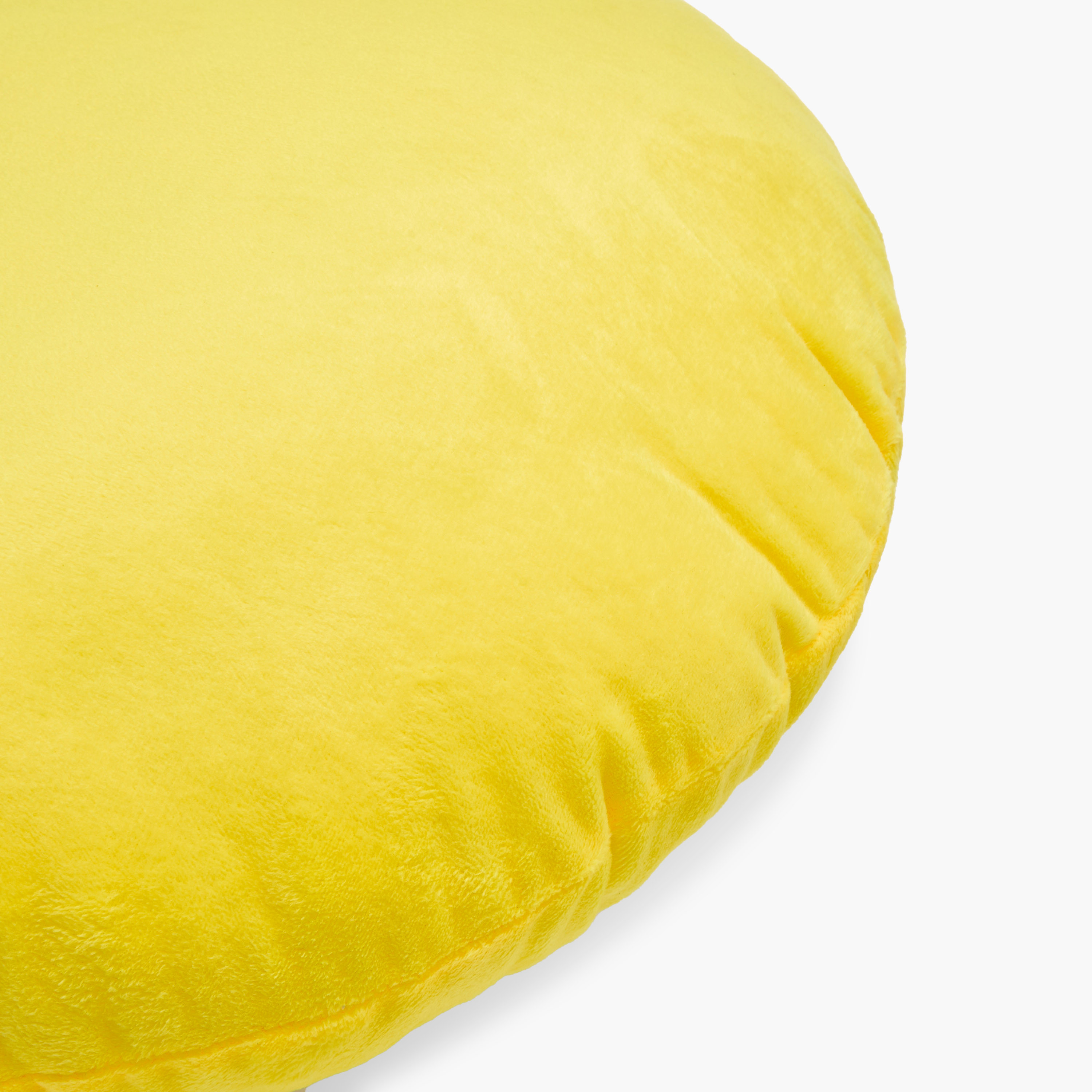 SmileyWorld Heart Eyes Velvet Cushion - 35 cms-household-cushionsandthrows-filledcushions-decorativecushions-image-4