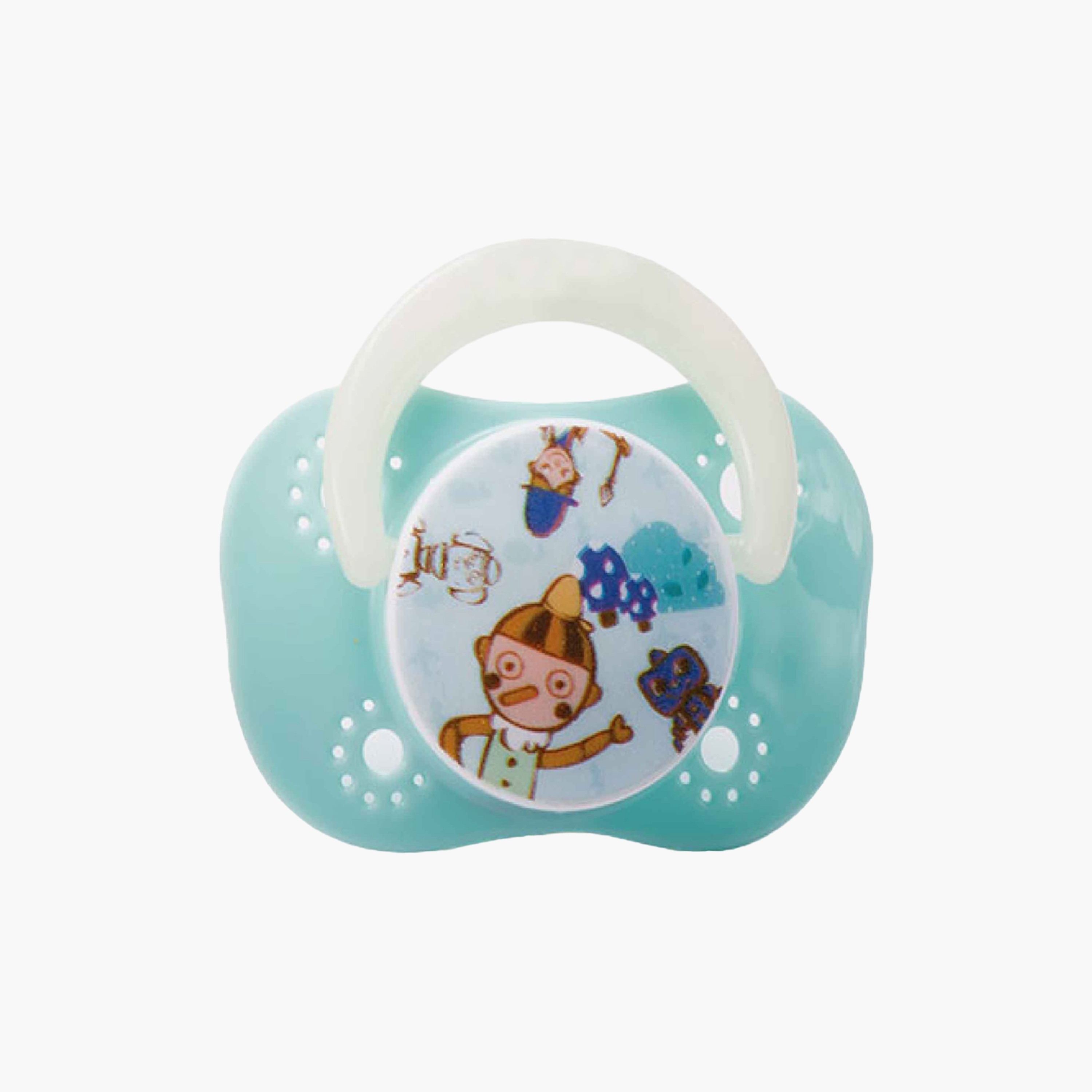 Farlin Chu Chu Cherry Pacifier - Green - 0 Months+-baby-feeding-pacifiers-image-1