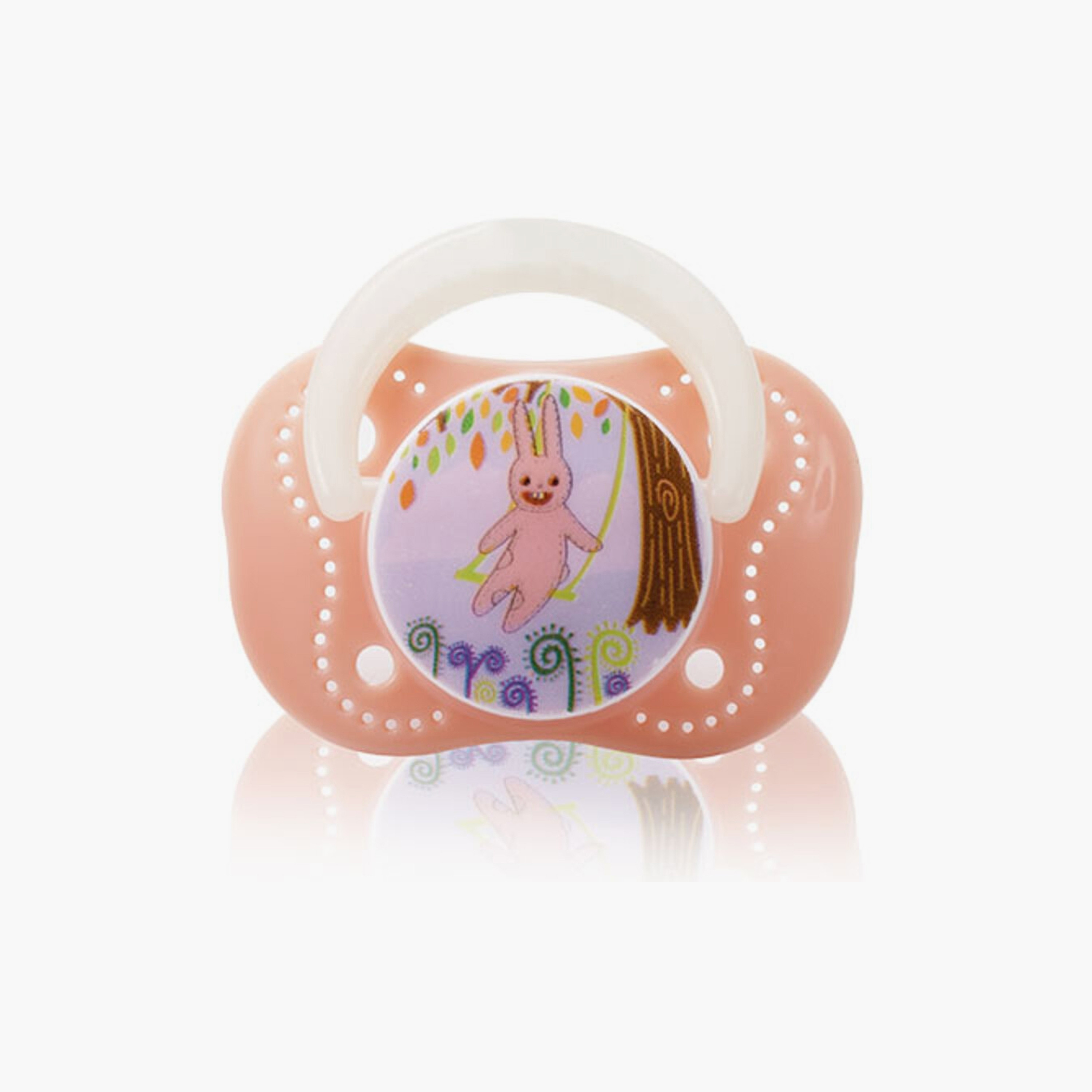 Farlin 2-Piece Chu Chu Cherry Pacifier - 6 Months+-baby-feeding-pacifiers-image-1