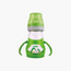 Farlin BPA Free Angle Feeding Bottle with Handle - 180-baby-feeding-feedingbottles-bottlesandteats-image-1