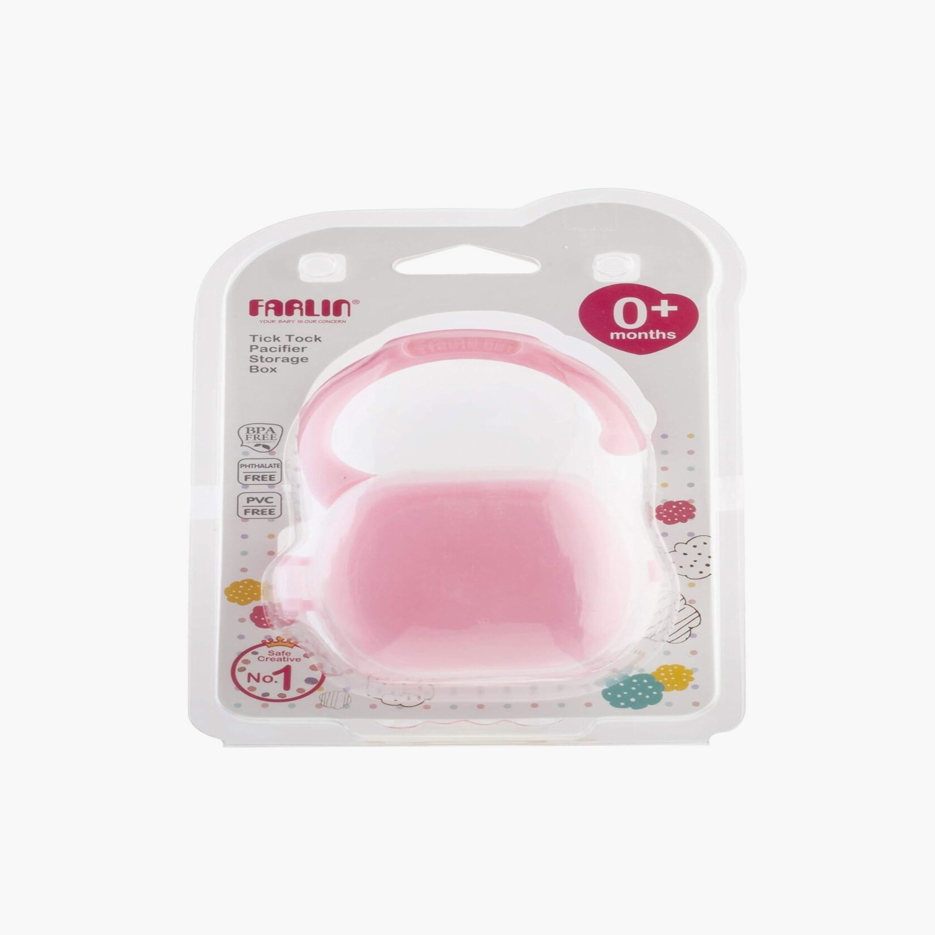 Farlin Tik Tok Pacifier Storage Box-baby-feeding-pacifiers-image-3