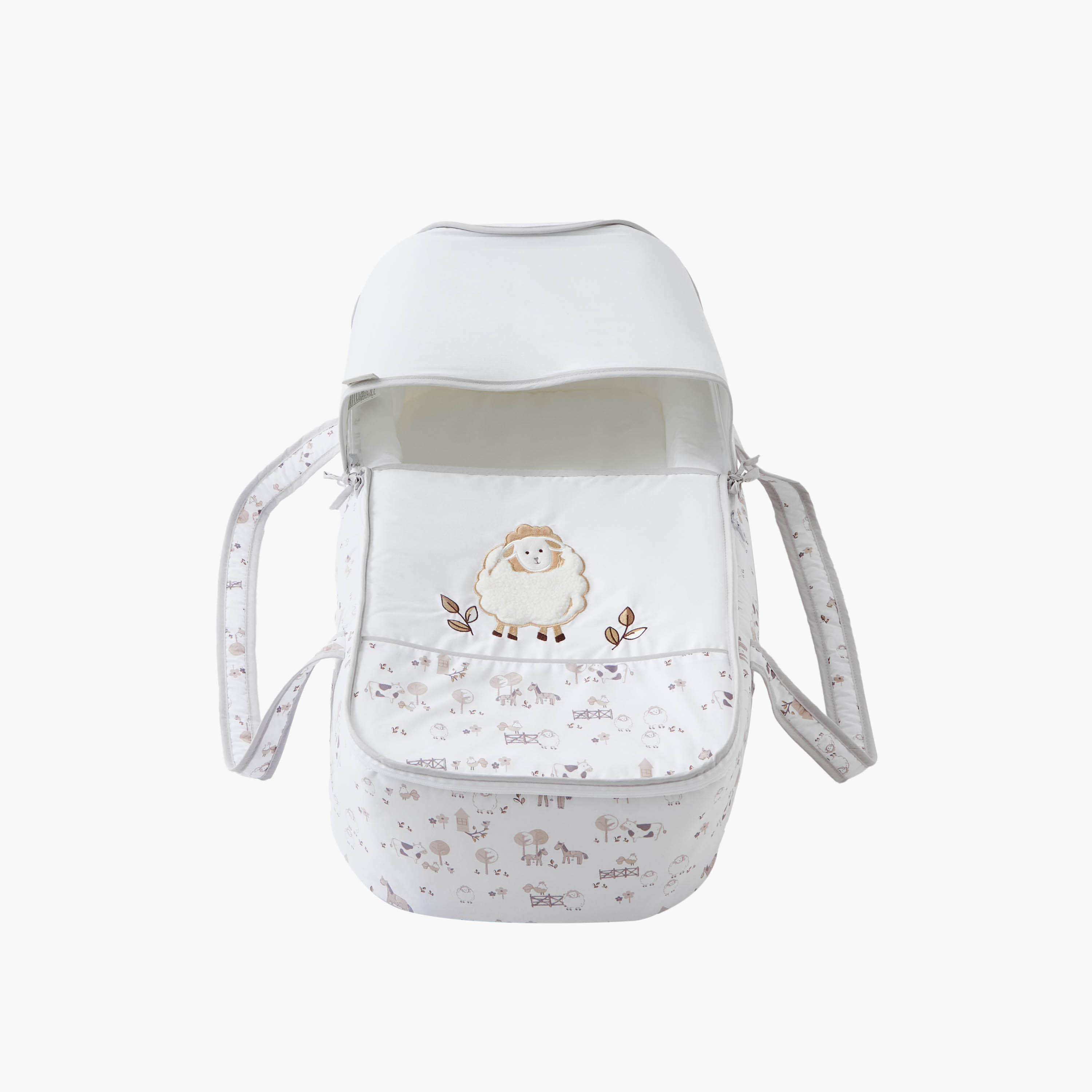 مهد حمل أطفال جيسي بطبعات ومظلة من جونيورز-baby-gear-carrycots-image-6