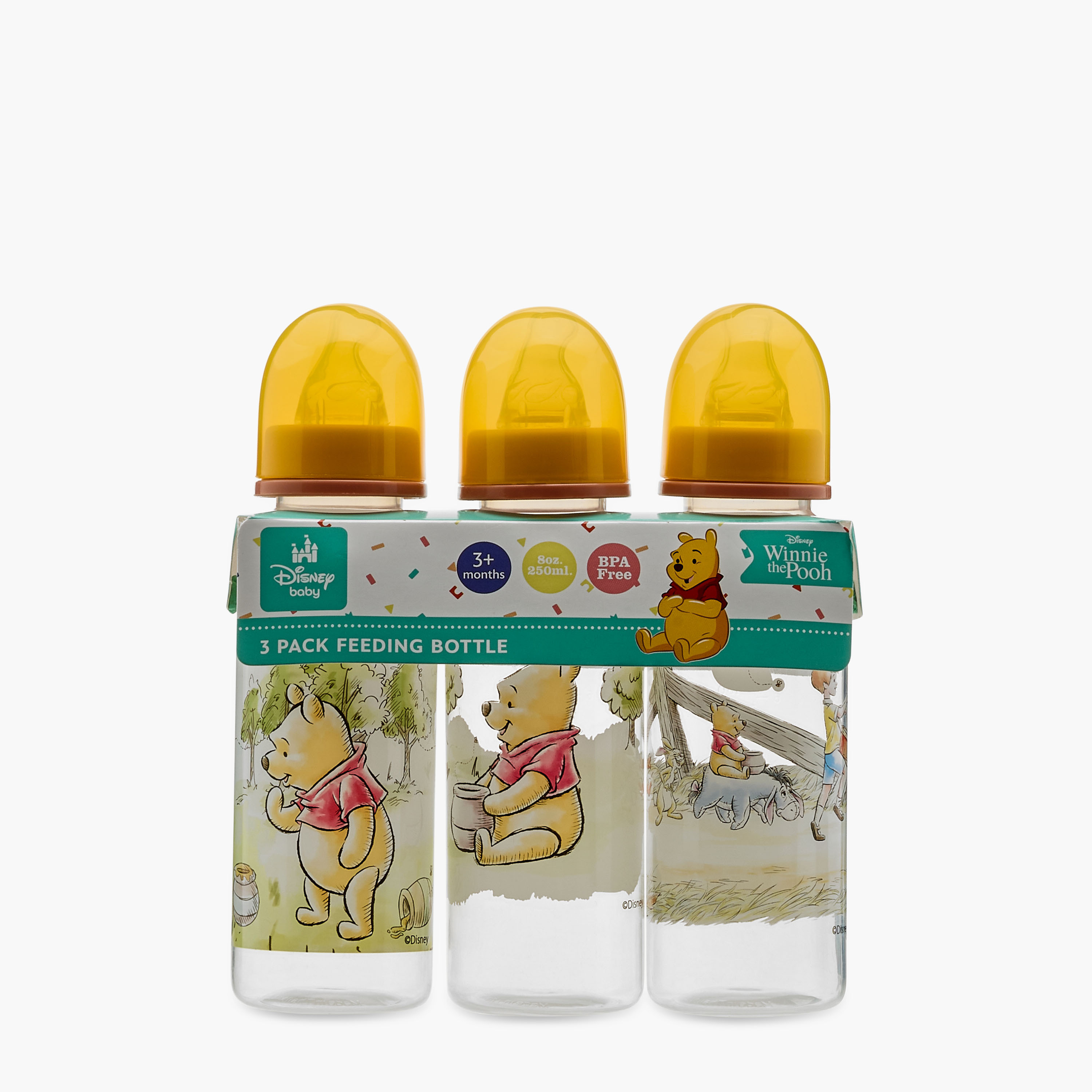Disney Mickey and Friends Print 3-Piece Feeding Bottle Set-baby-feeding-feedingbottles-bottlesandteats-image-12