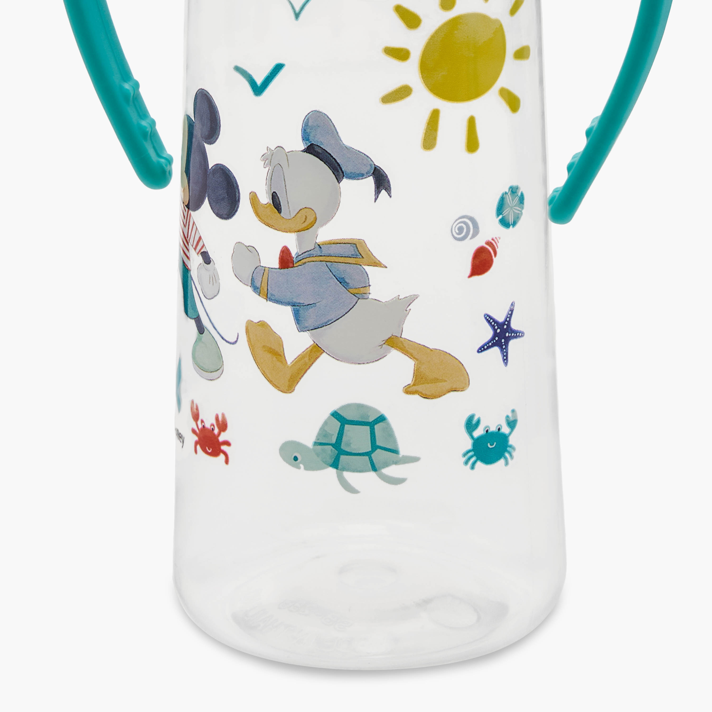 Disney Mickey Mouse and Donald Duck Print Feeding Bottle with Handle-baby-feeding-feedingbottles-bottlesandteats-image-11