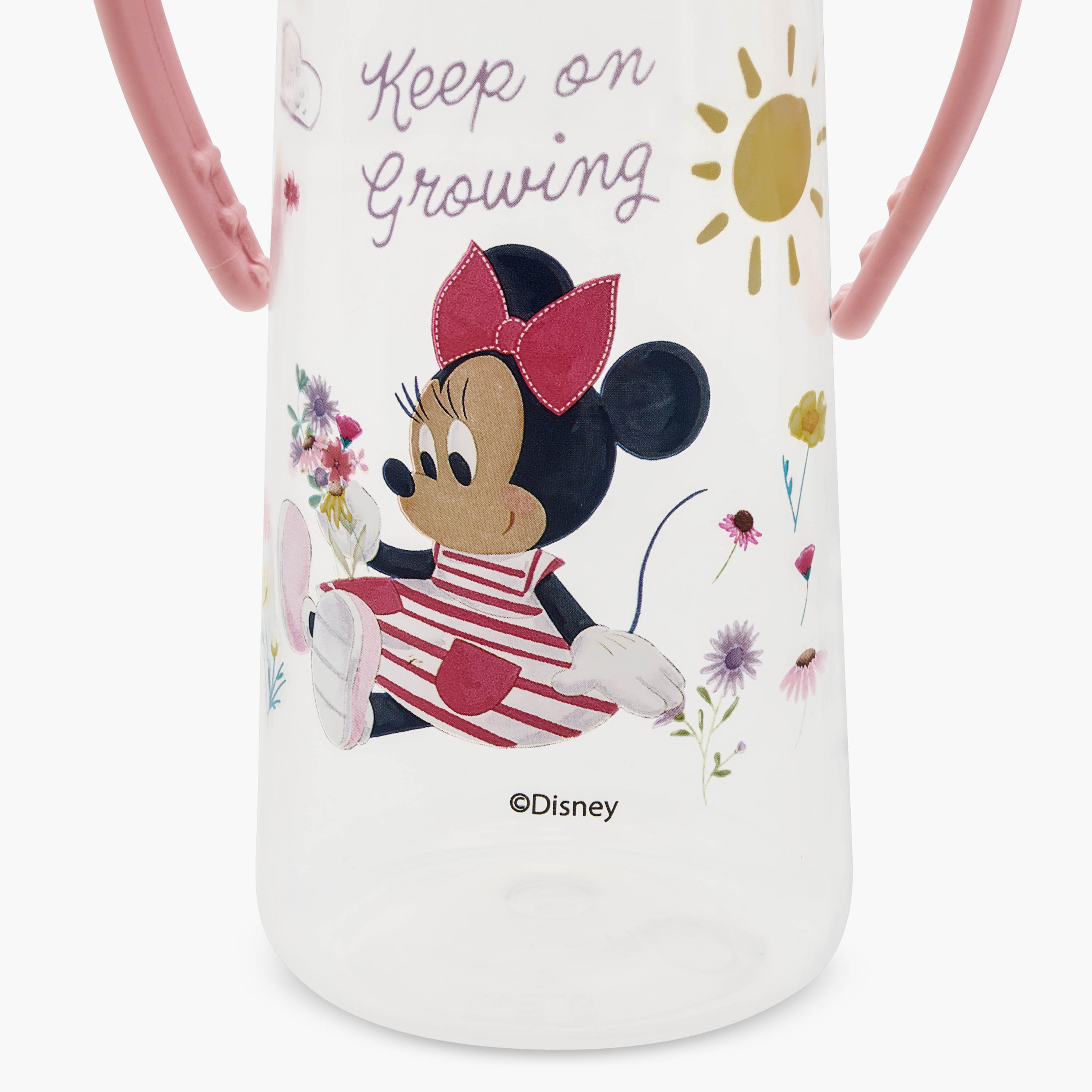 Disney Minnie Mouse Print Feeding Bottle with Handle-baby-feeding-feedingbottles-bottlesandteats-image-10
