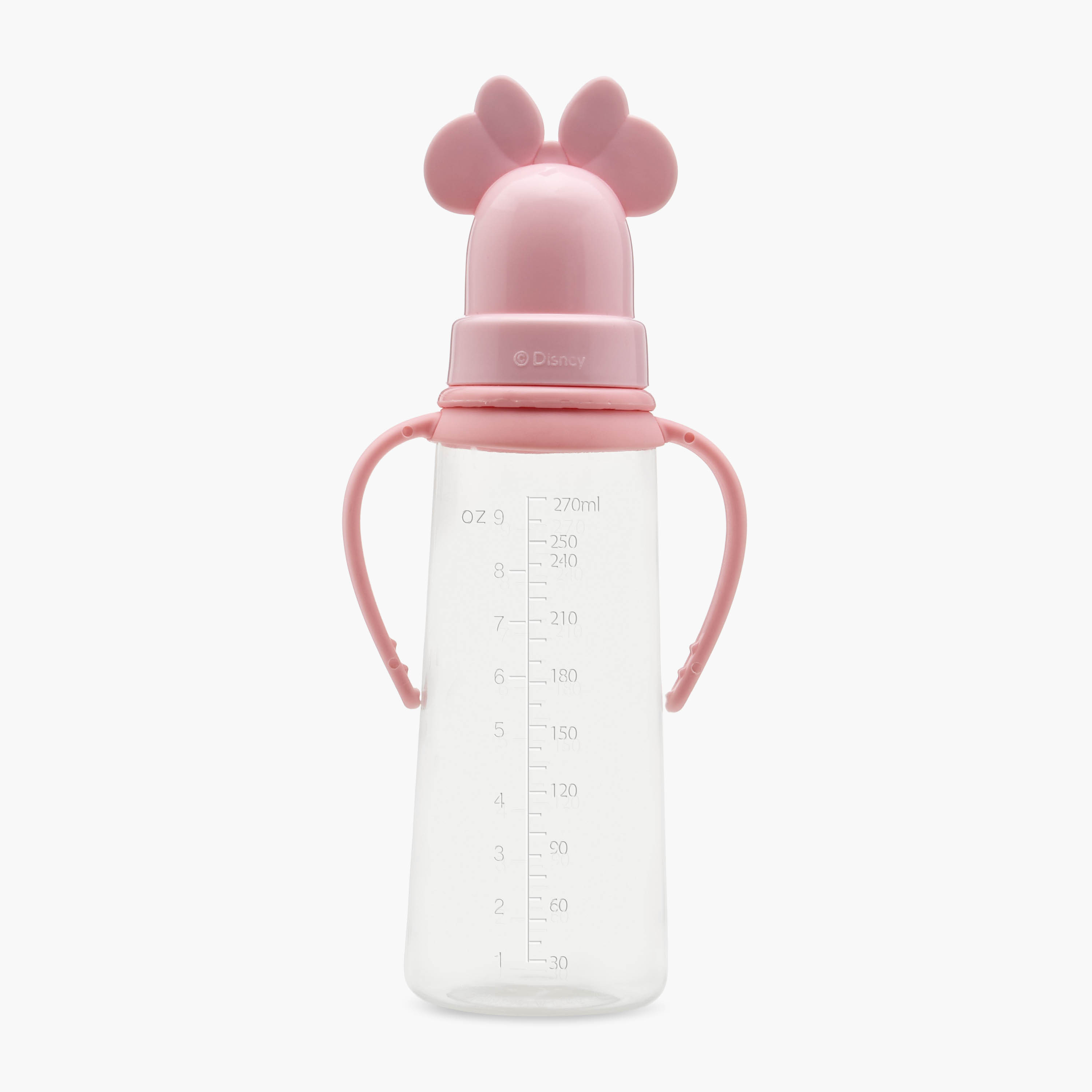 Disney Minnie Mouse Print Feeding Bottle with Handle-baby-feeding-feedingbottles-bottlesandteats-image-2
