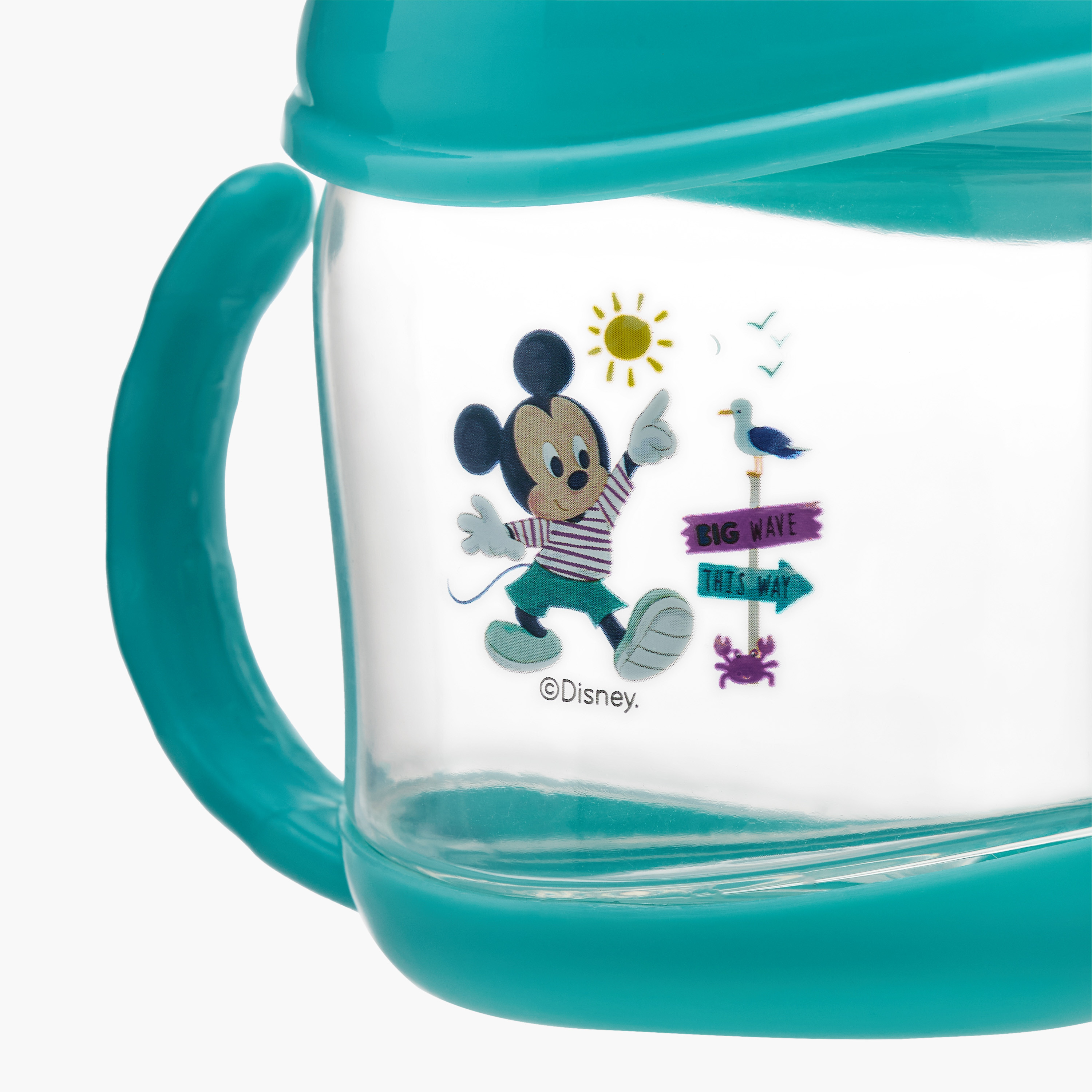 Disney Mickey Mouse Print Spill Proof Cup with Cap-baby-feeding-mealtimeessentials-image-6