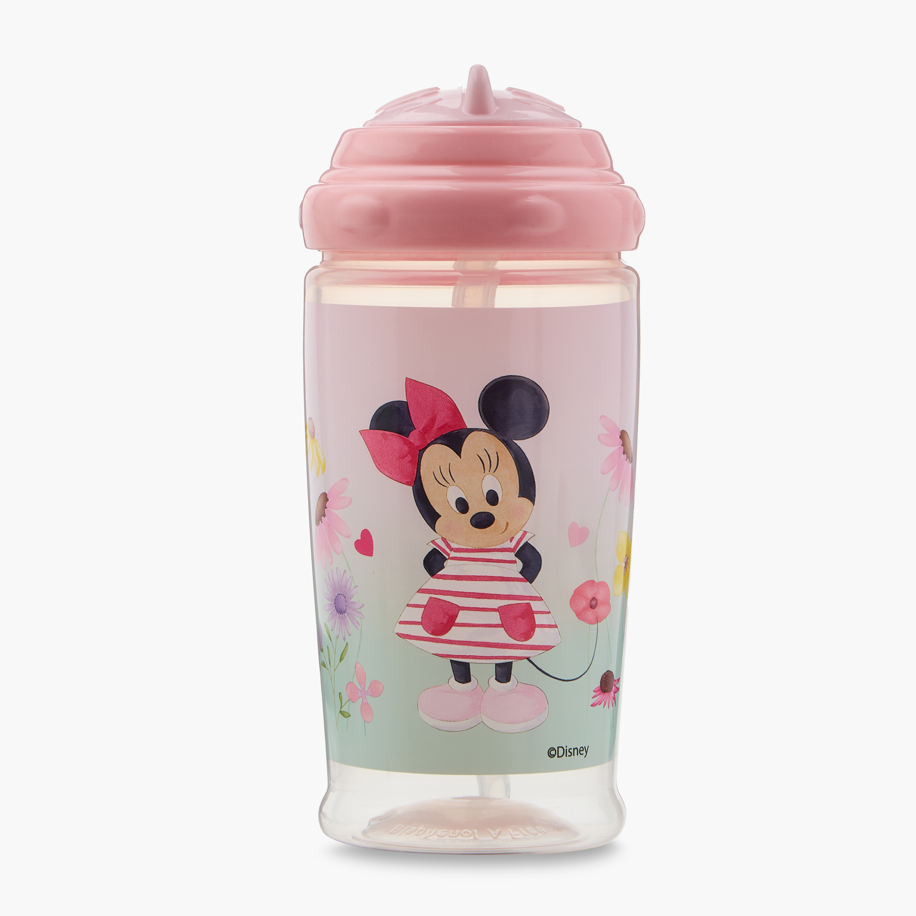 Disney Princesses Print Trusip Straw Cup with Flip Top-baby-feeding-mealtimeessentials-image-1