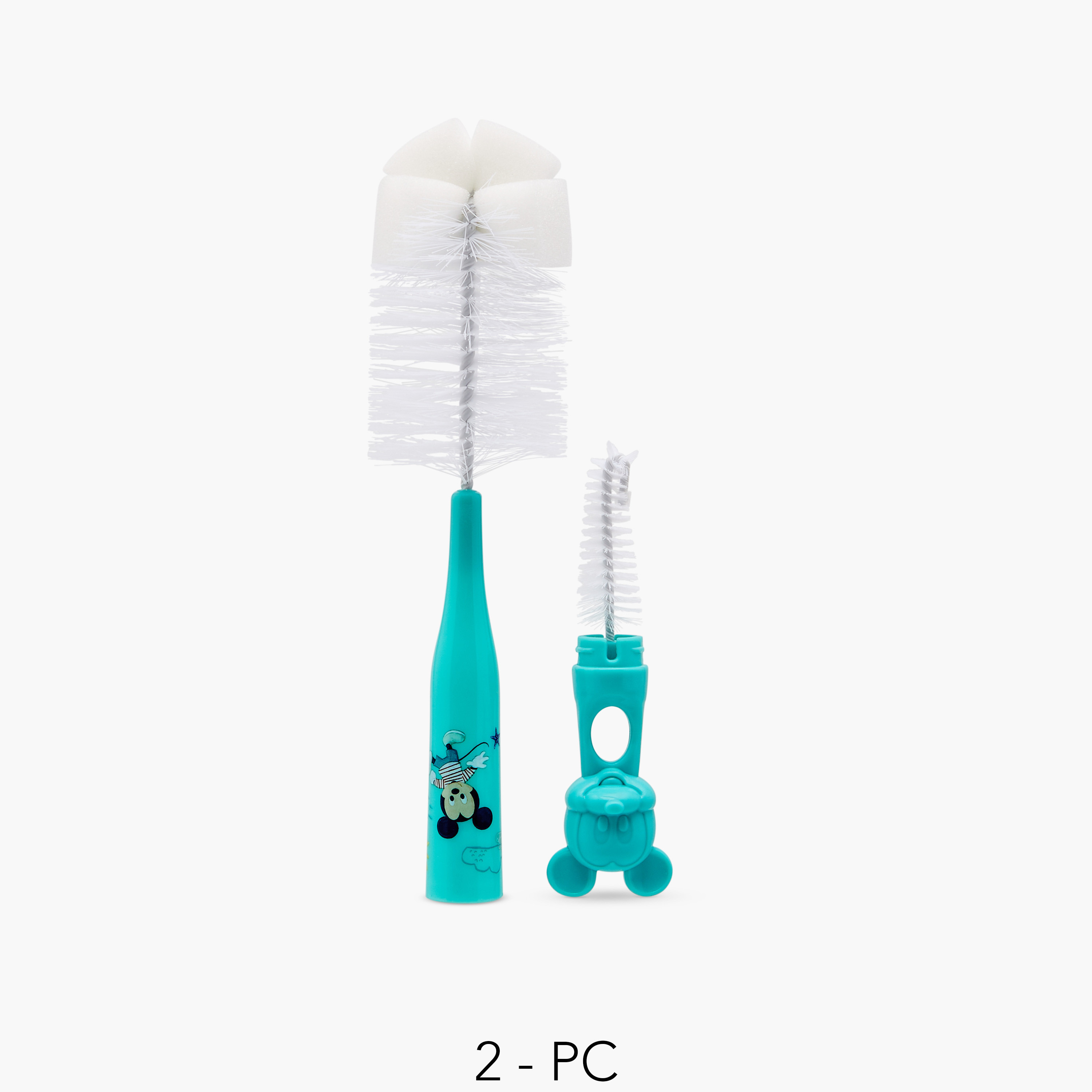 Disney Minnie Mouse Print Bottle and Nipple Brush-baby-feeding-accessories-image-1