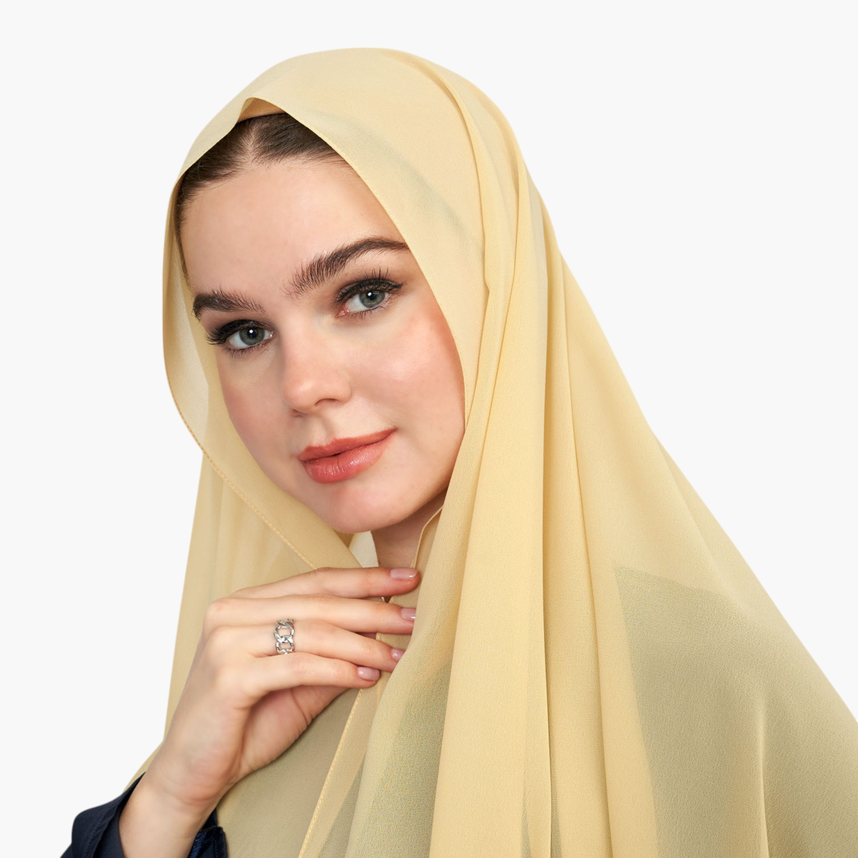 حجاب بتفاصيل شعار-women-arabicclothing-headscarf-hijab-image-1