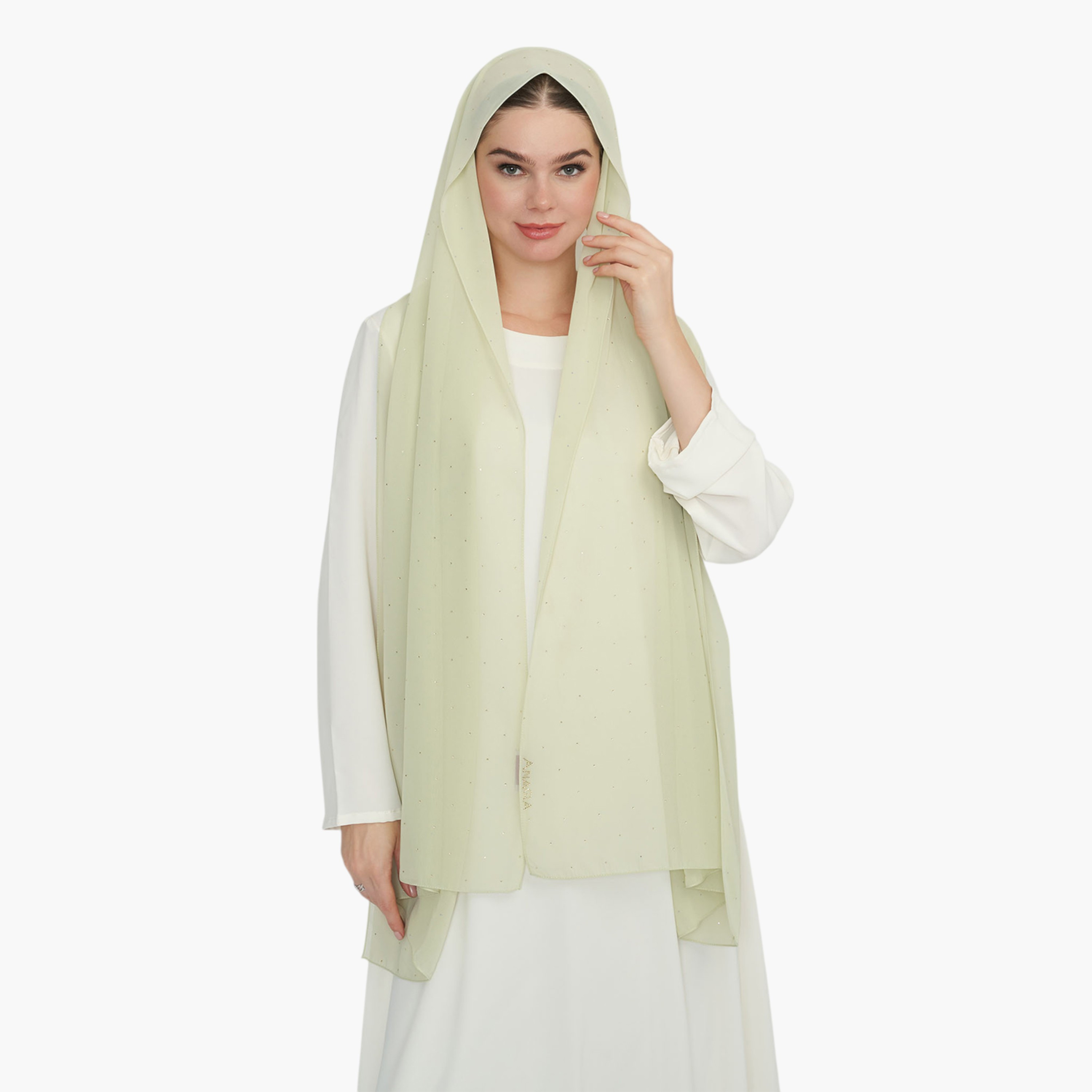 حجاب مزين بشعار-women-arabicclothing-headscarf-hijab-image-2