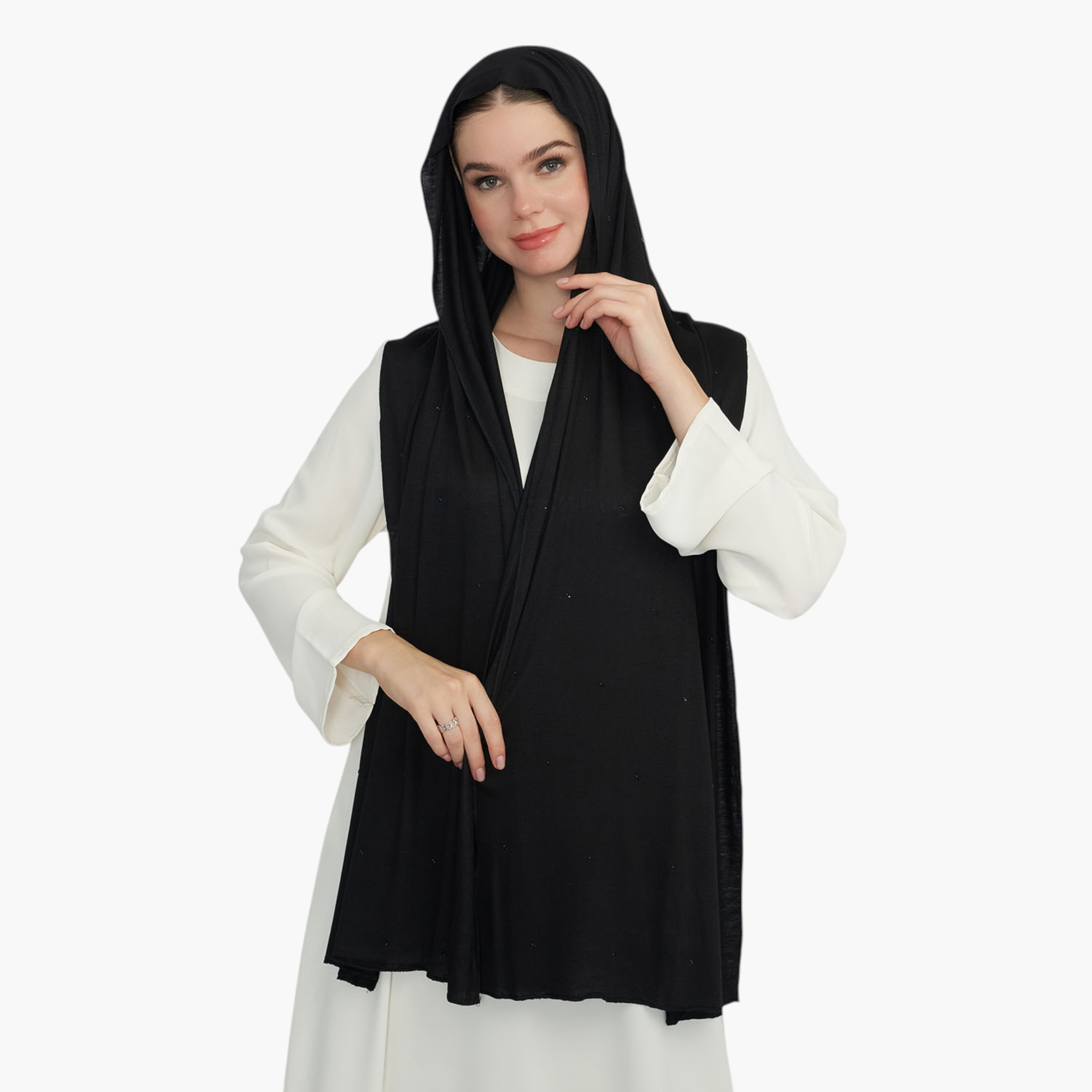 حجاب مزين بالأحجار-women-arabicclothing-headscarf-hijab-image-2