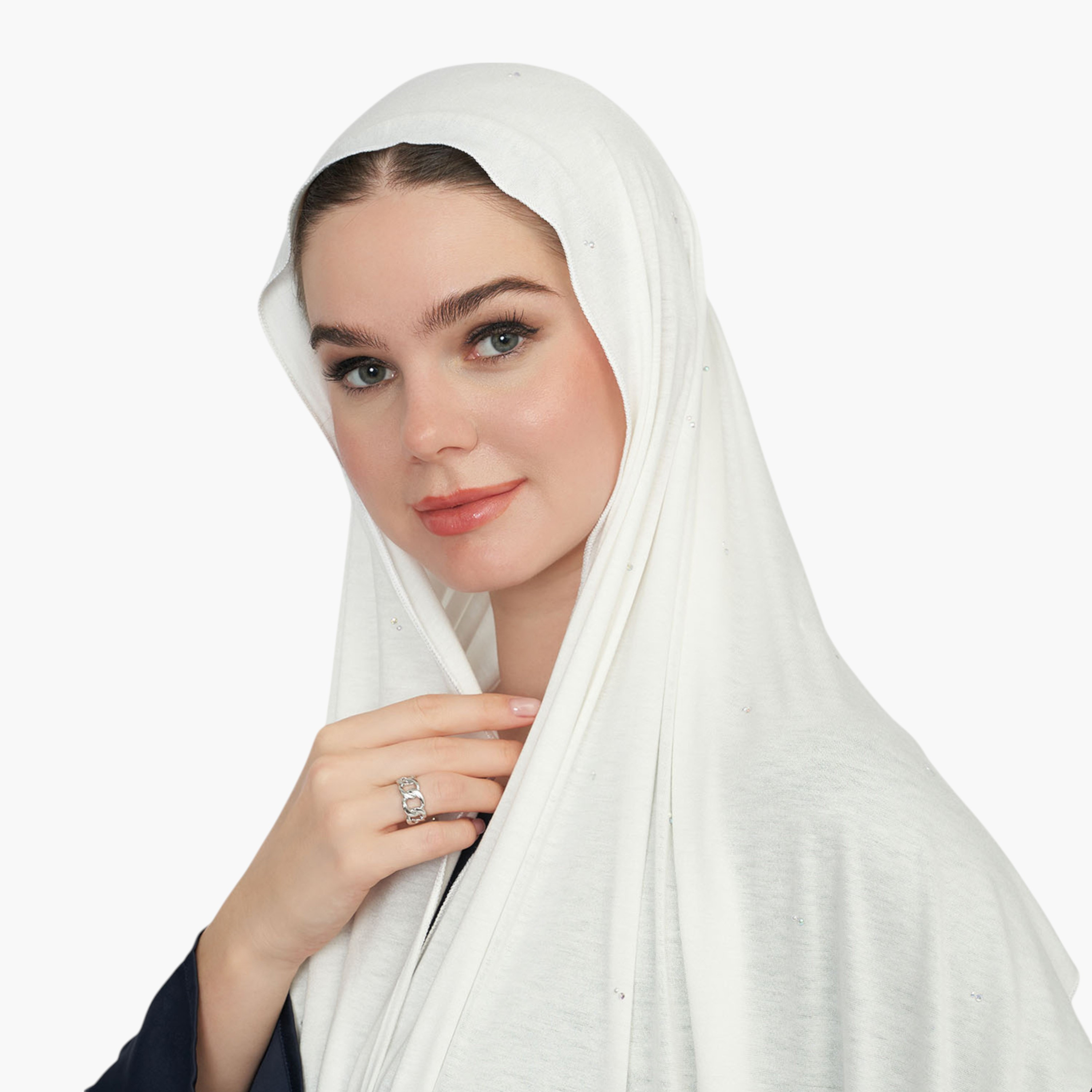 Solid Hijab-women-arabicclothing-headscarf-hijab-image-1