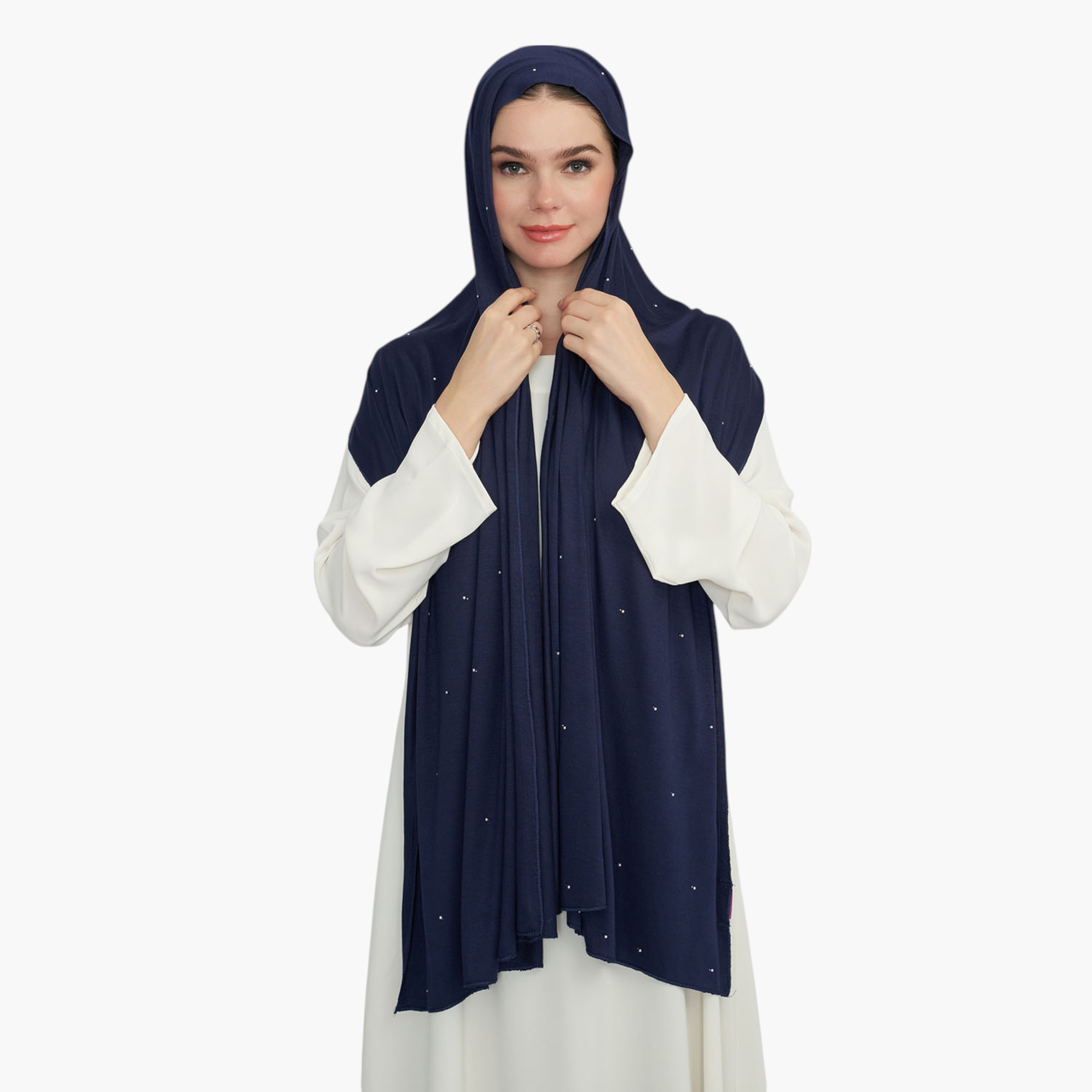 Stone Embellished Hijab-women-arabicclothing-headscarf-hijab-image-2