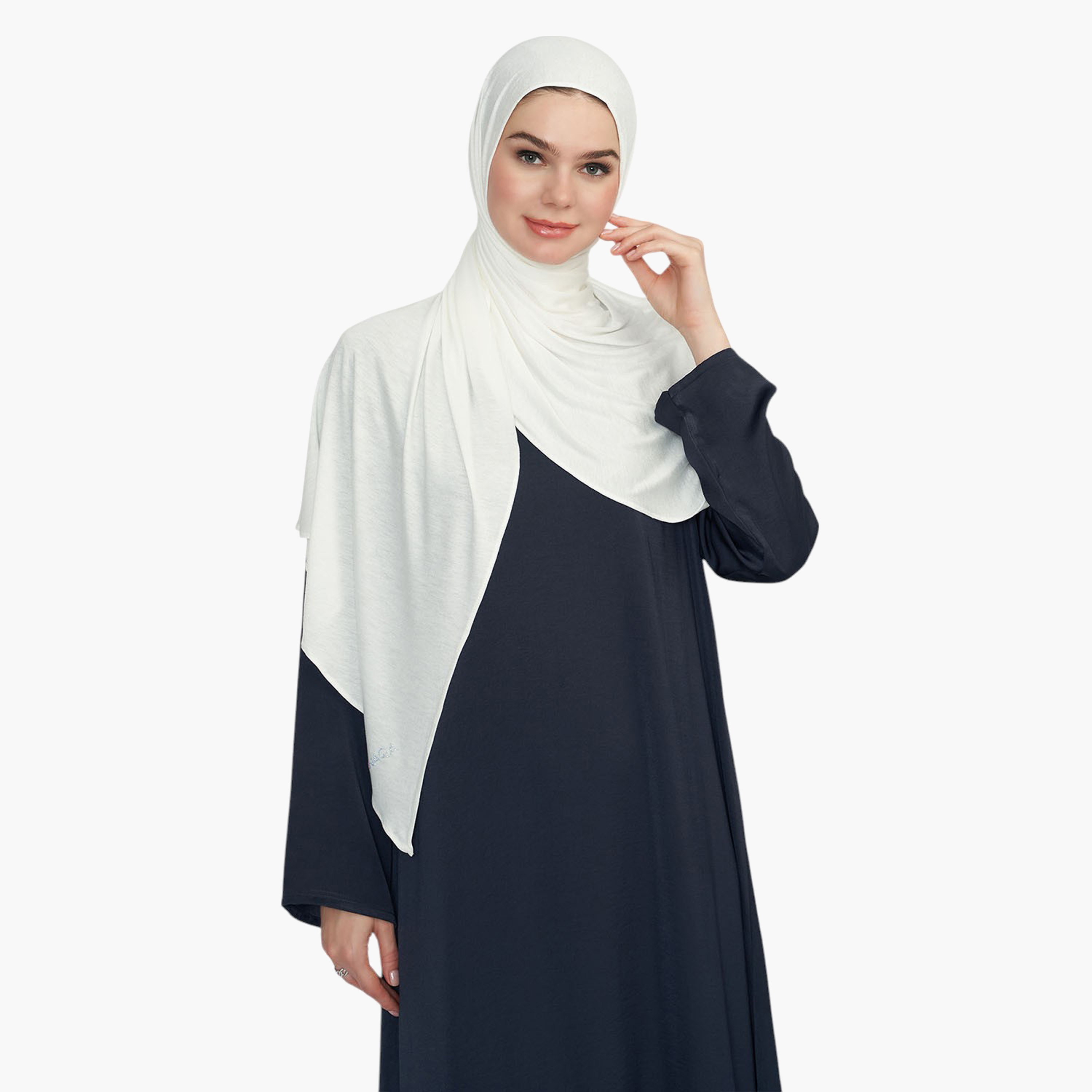 حجاب بتفاصيل شعار-women-arabicclothing-headscarf-hijab-image-3