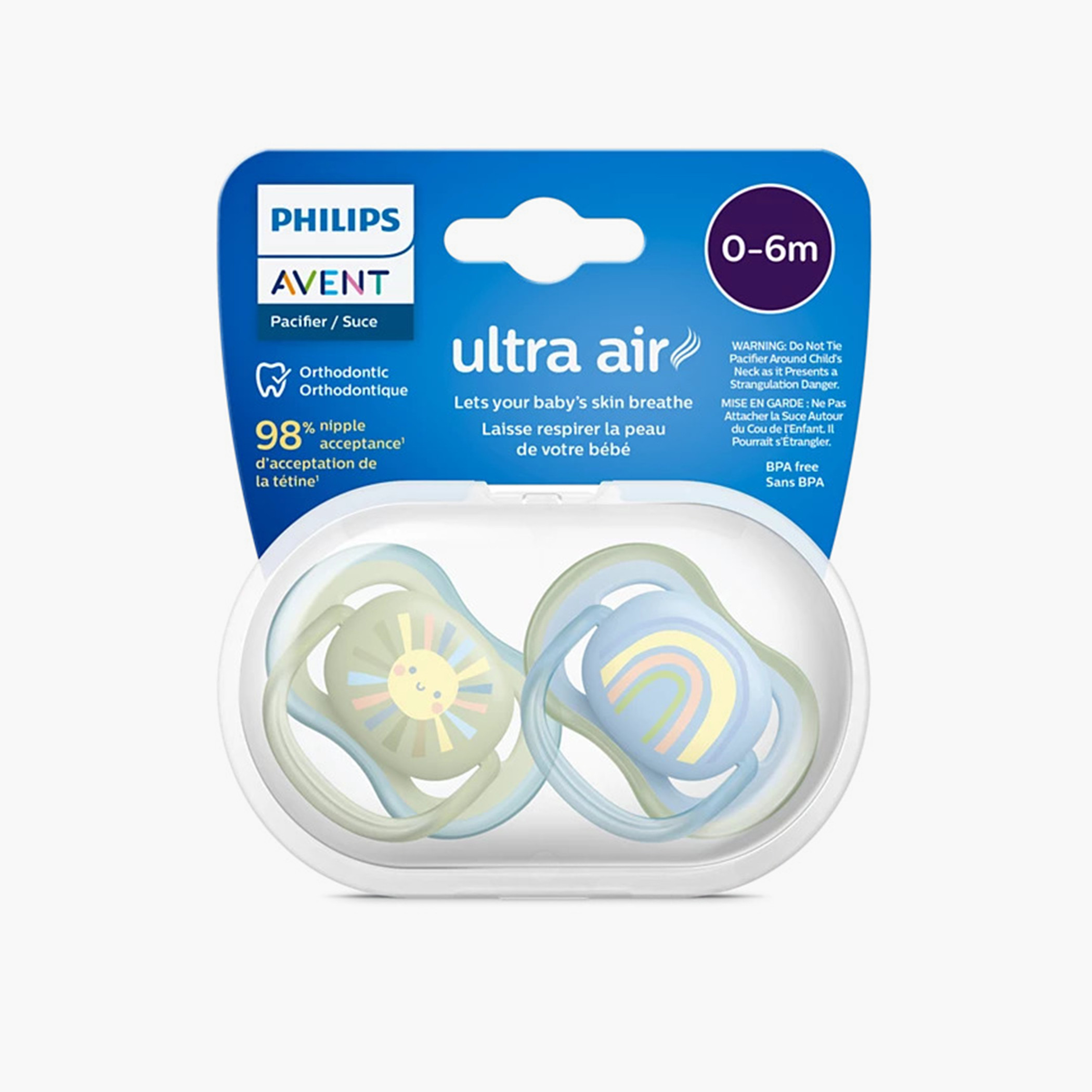 Philips Avent Printed Soother - Set of 2-baby-feeding-feedingbottles-bottlesandteats-image-3