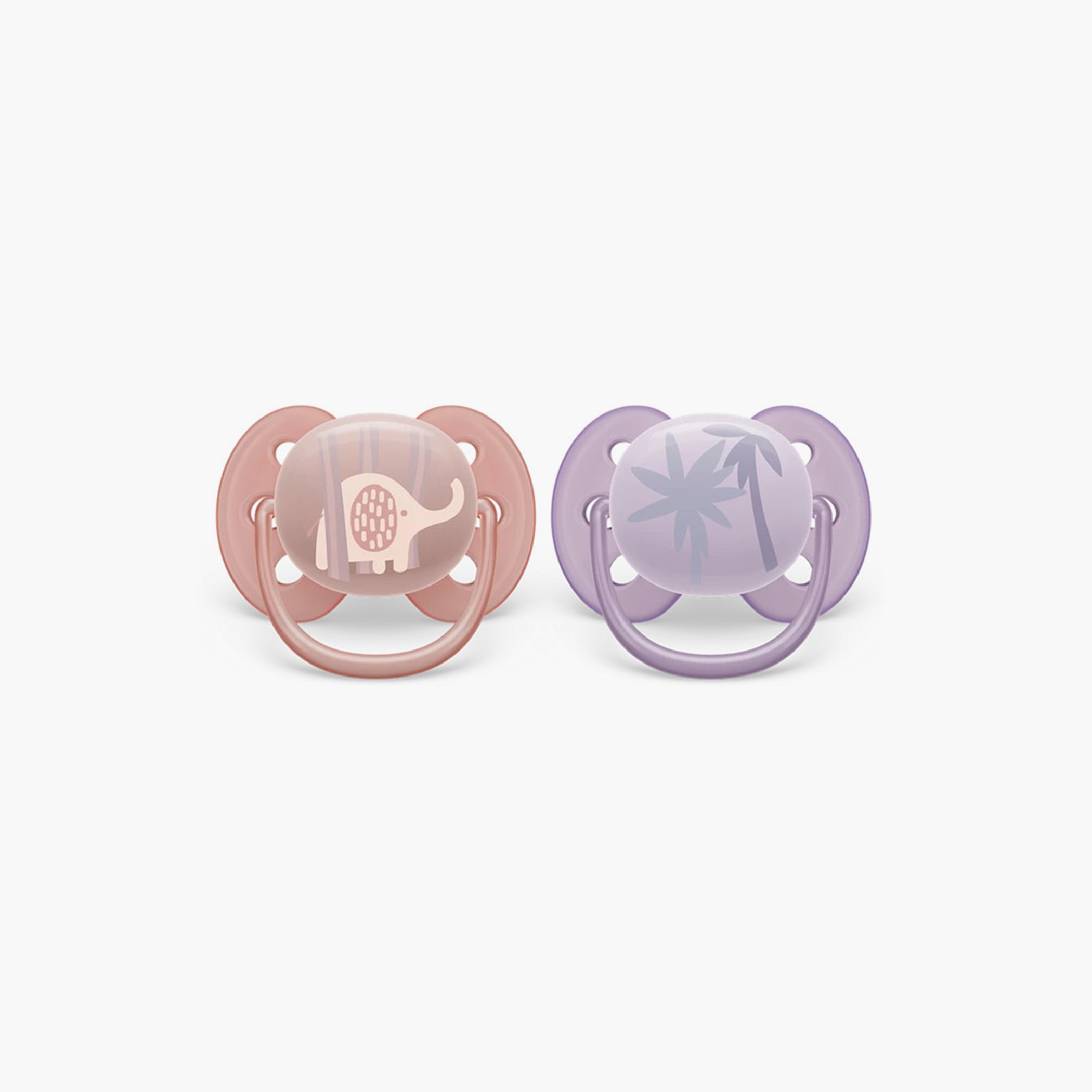 Philips Avent 2-Piece Ultra Soft Pacifier Set - 0-6 months-baby-feeding-pacifiers-image-1