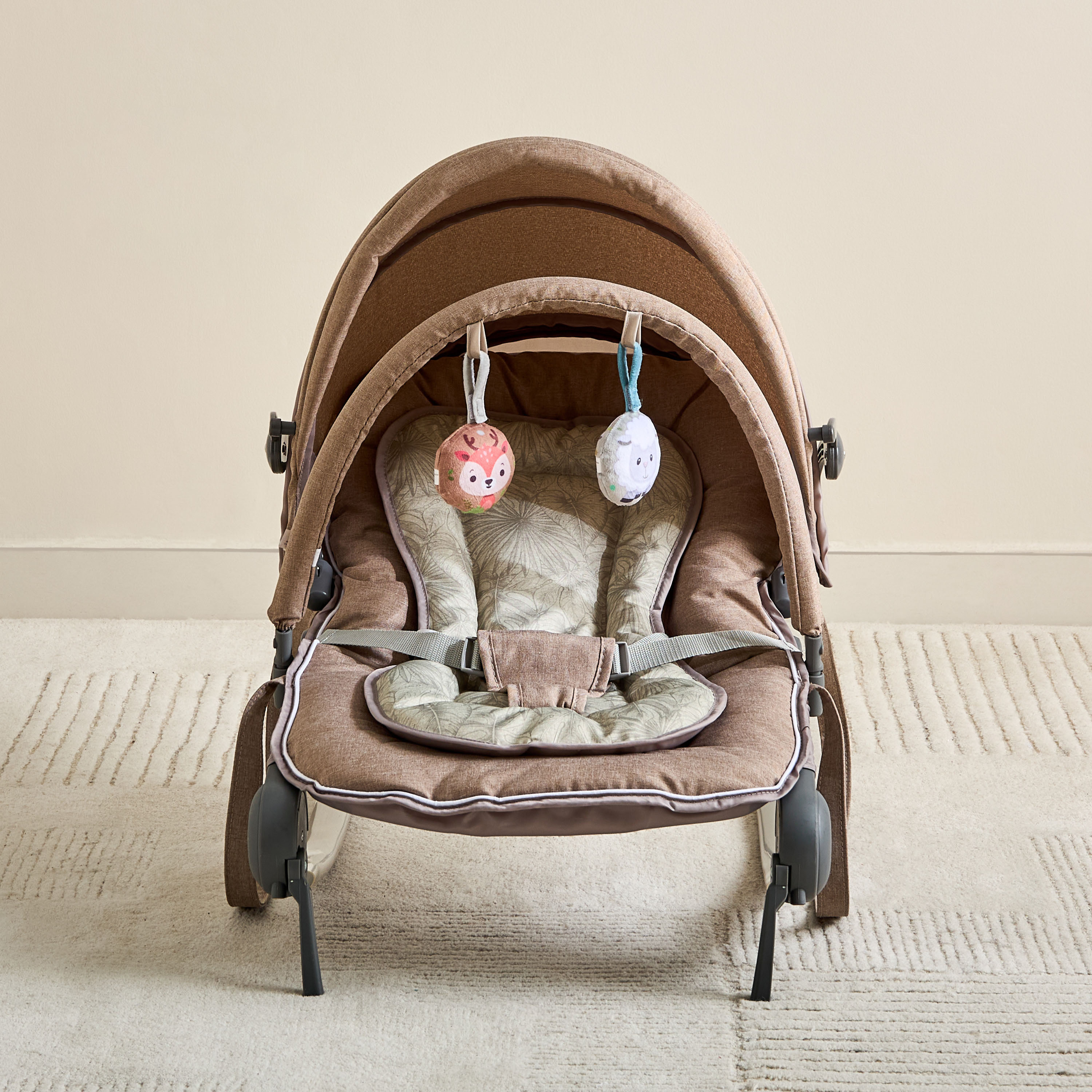 كرسي هزاز جريت مع مظلة وألعاب من جونيورز-baby-infantactivity-rockers-image-2