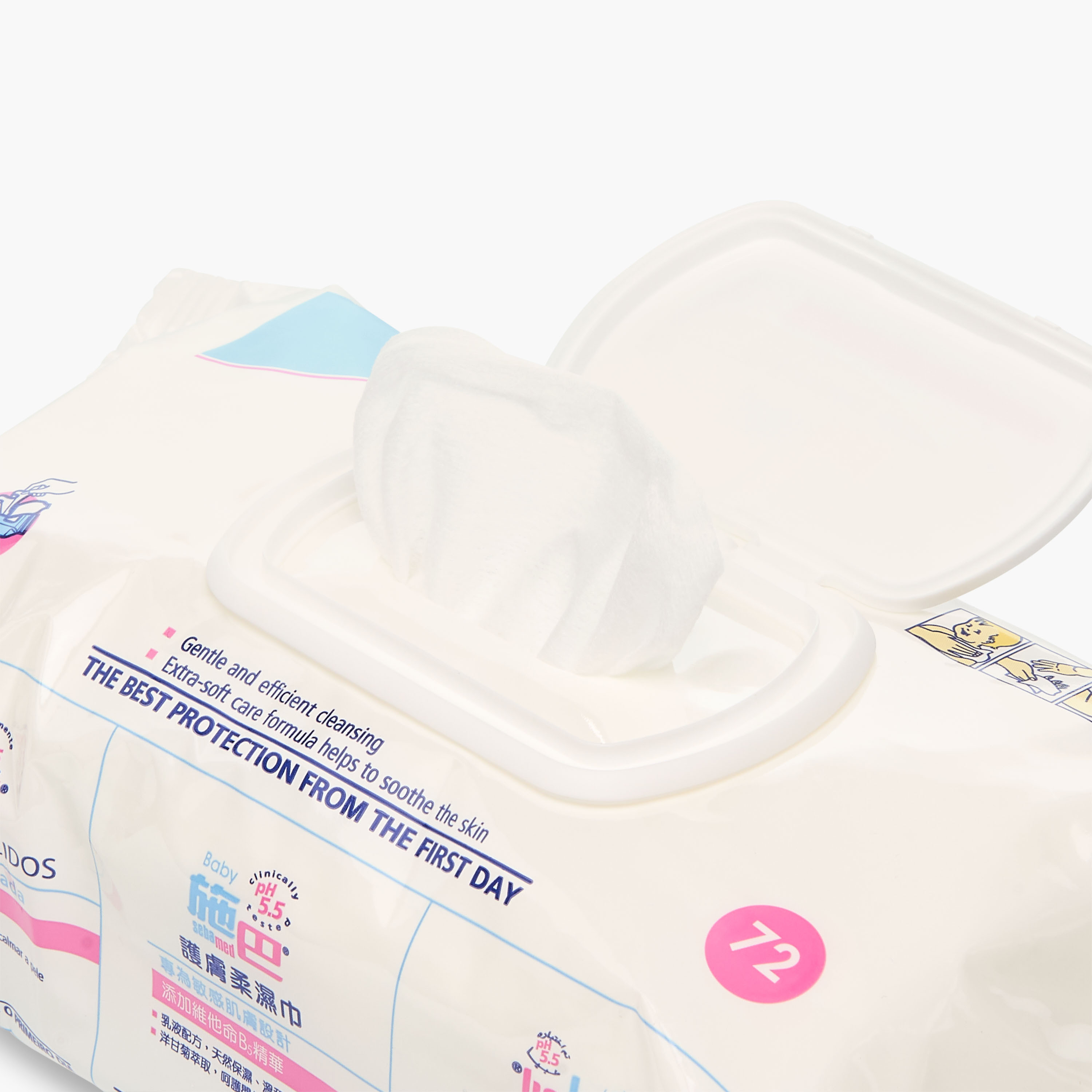 شامبو أطفال مع مناديل مبللة وغسول لطيف من سيباميد-baby-bathandcare-hairbodyskincare-image-11