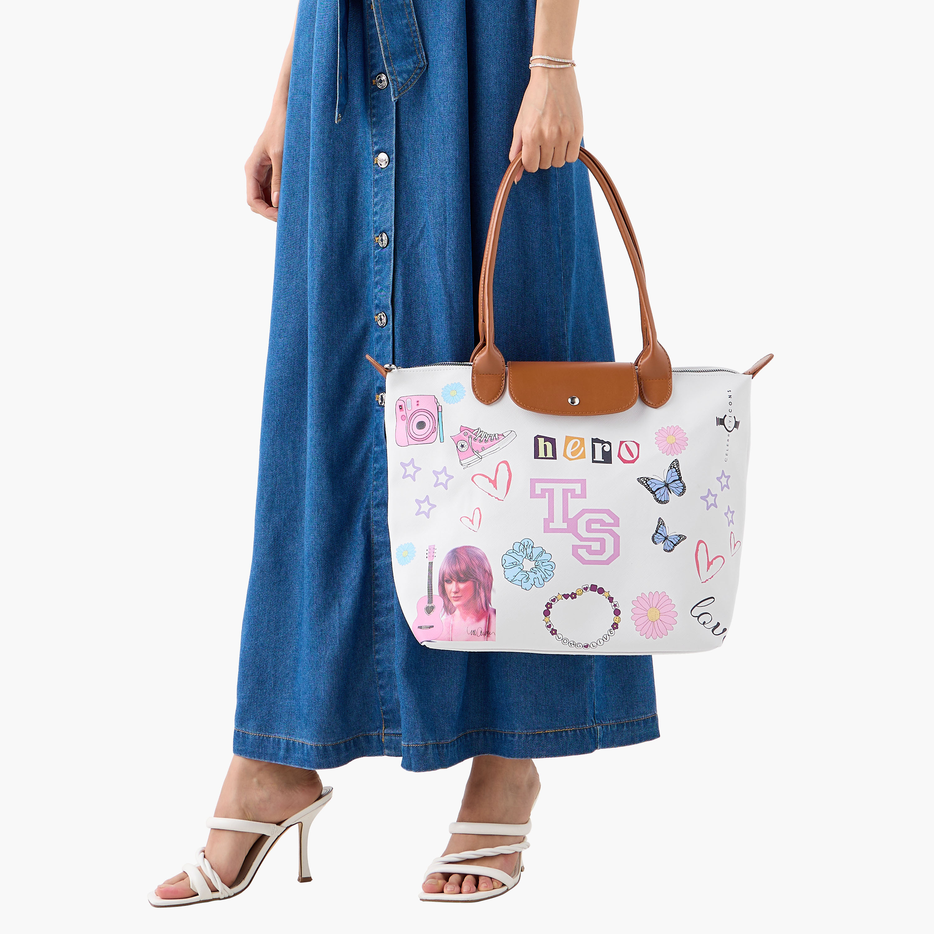 شنطة توتي تايلور سويفت بمقابض مزدوجة أيقونات المشاهير من ساشا-women-bagsandwallets-handbags-image-2