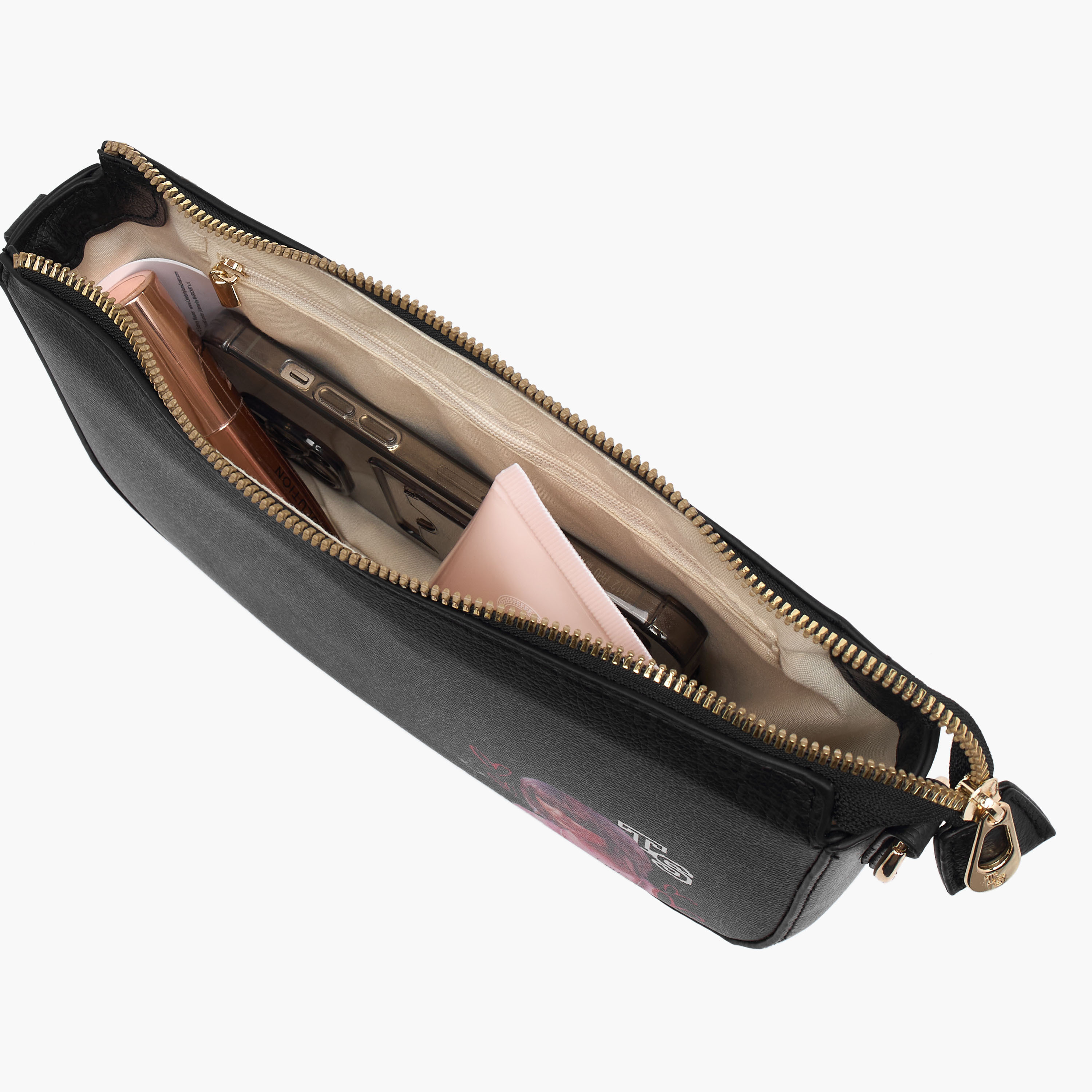 شنطة كتف بحزام قابل للإزالة وسحاب إغلاق وطبعات تايلور سويفت من ساشا-women-bagsandwallets-handbags-image-8