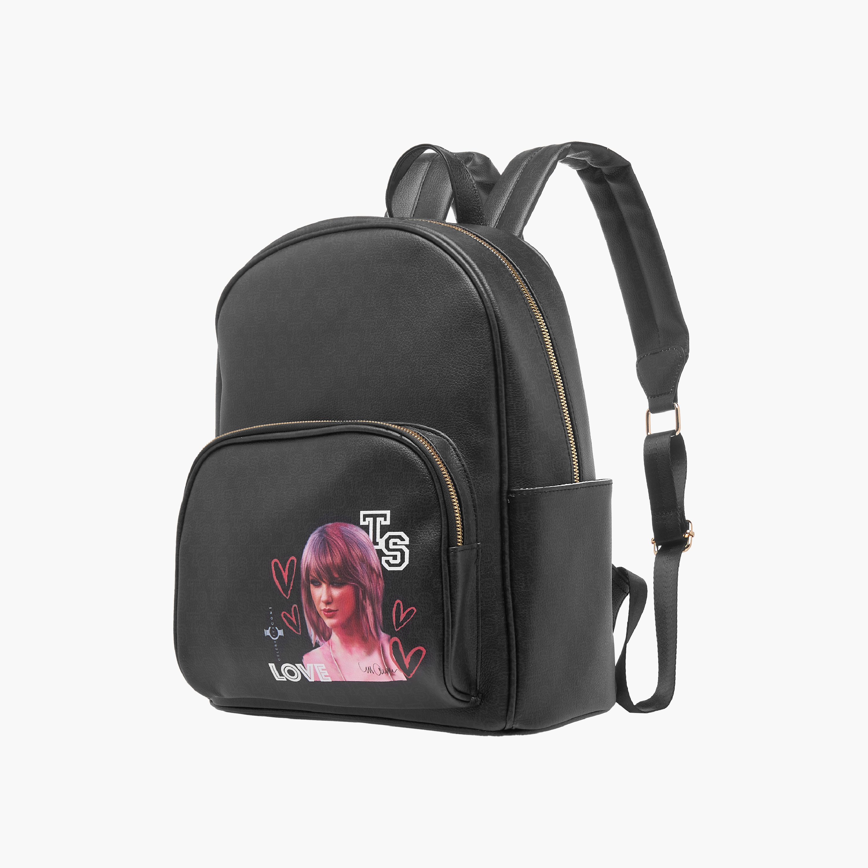 Sasha Celebrity Icons Taylor Swift Backpack with Adjustable Straps and  Zip Closure-women-bagsandwallets-backpacks-image-3