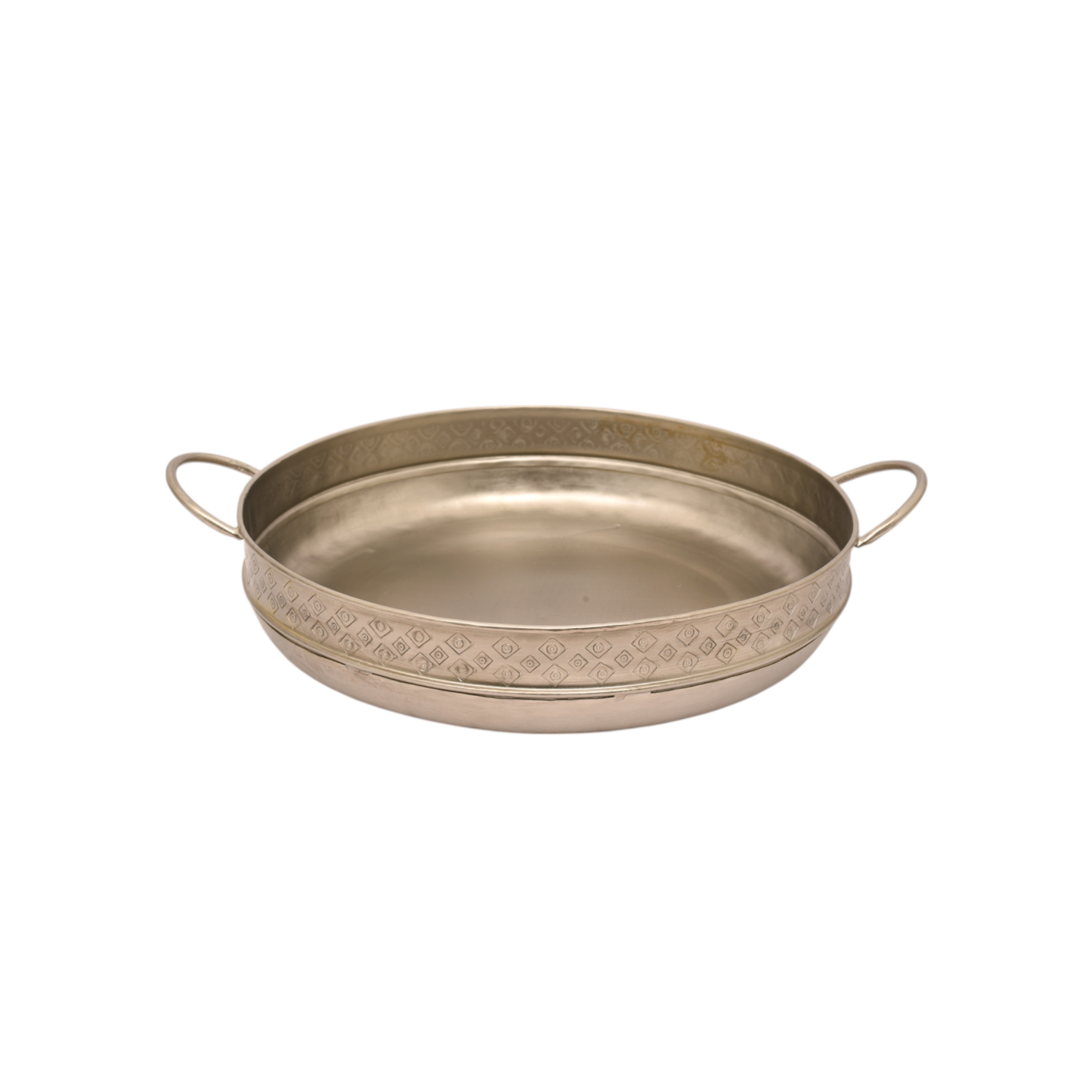 صينية معدن بمقابض من لايف ستايل - 38x31 سم-household-dining-serveware-servingtrays-image-1