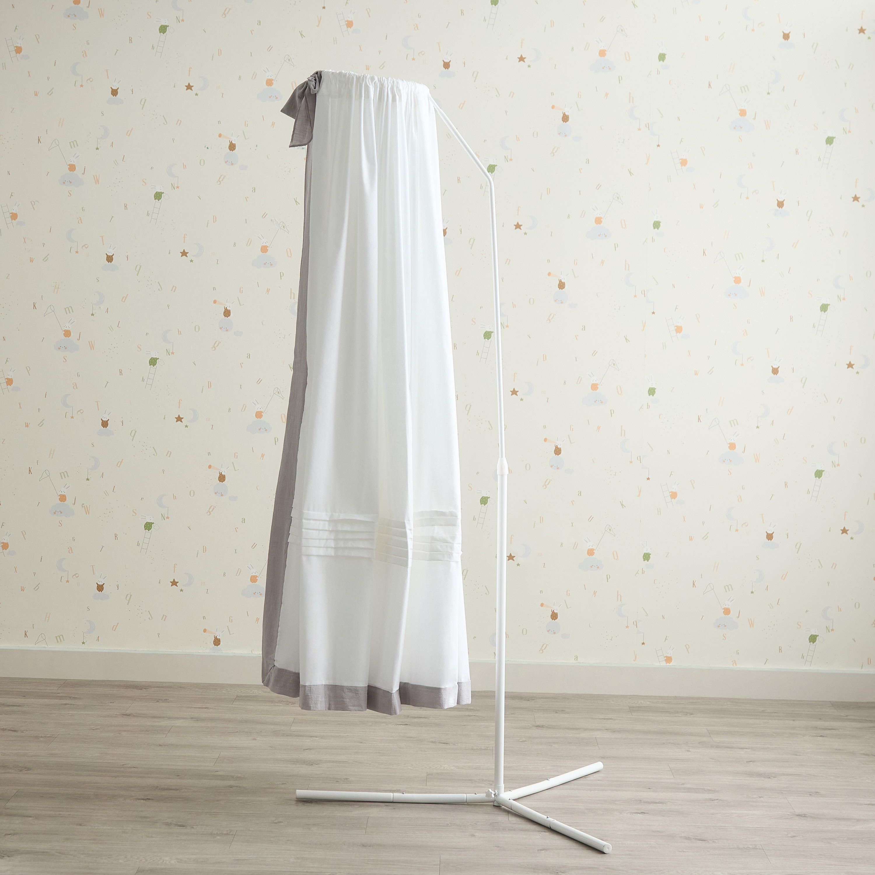 مظلة سرير سادة مع أربطة من جونيورز-baby-nursery-furniture-cribsandbeds-cribaccessories-image-5