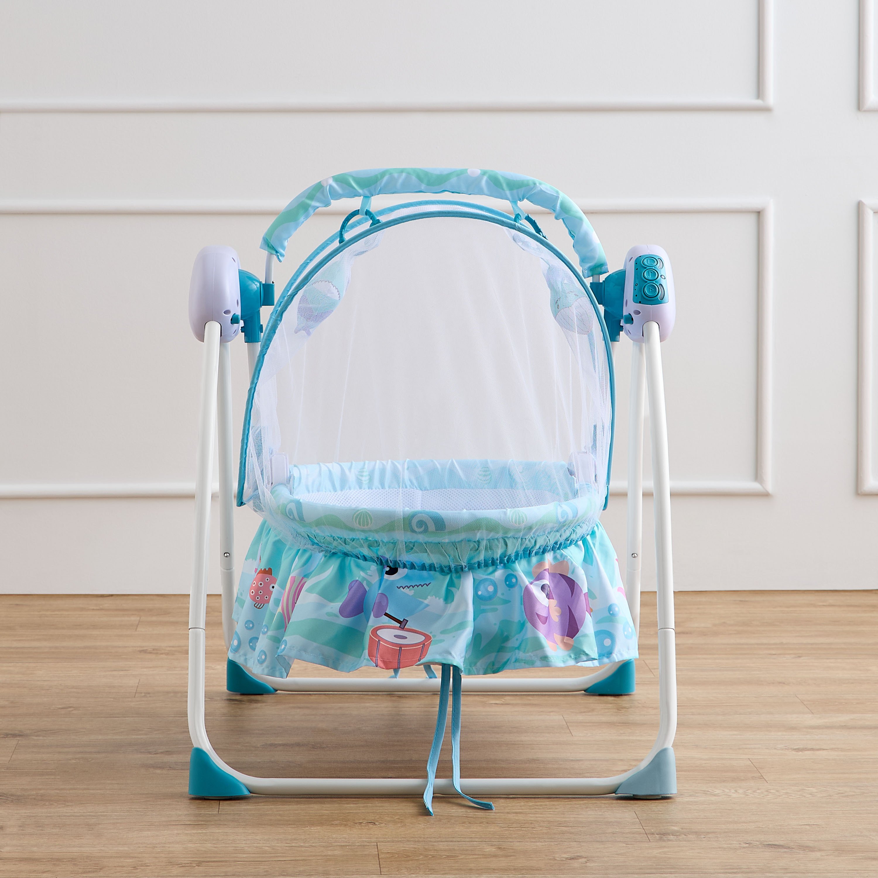 Little Bloomers Foldable Baby Rocker with Remote Control-baby-infantactivity-rockers-image-2