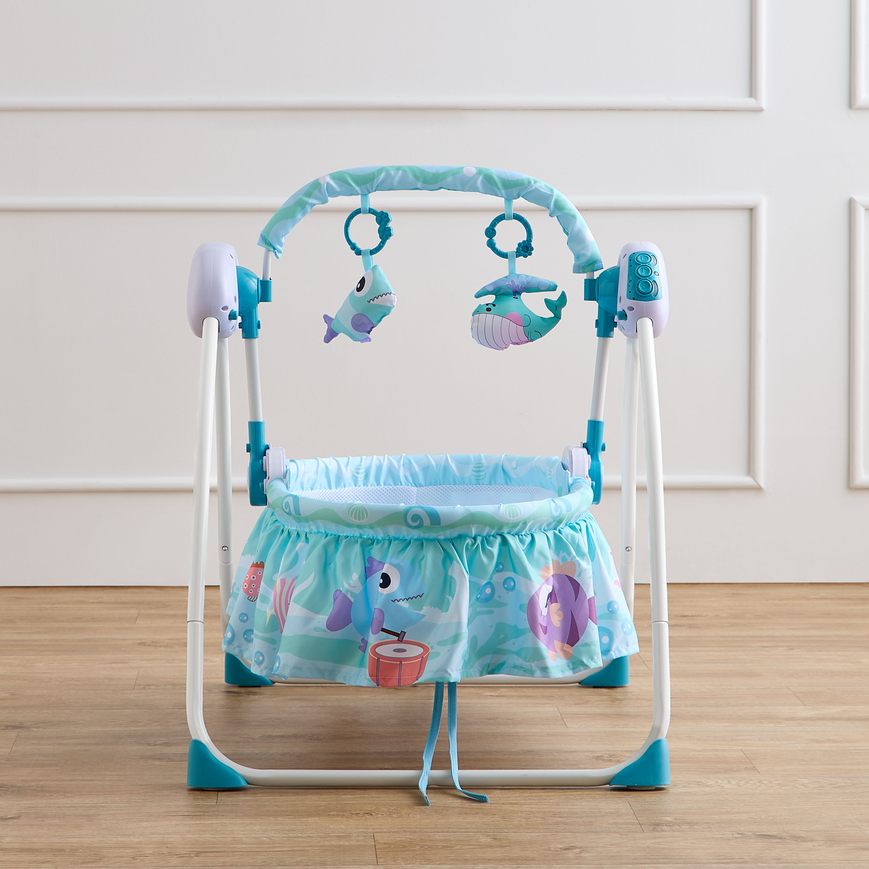 Little Bloomers Foldable Baby Rocker with Remote Control-baby-infantactivity-rockers-image-3