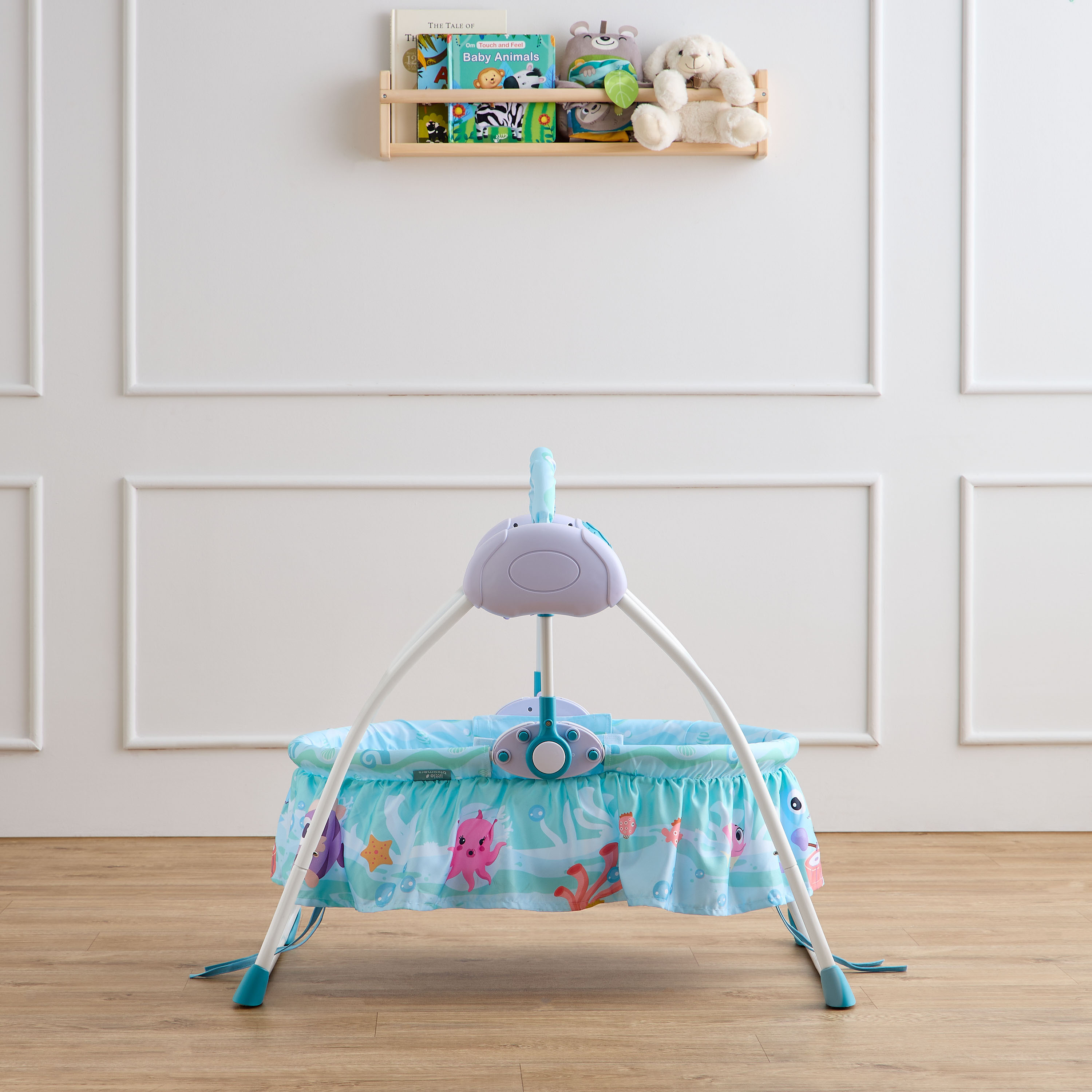 Little Bloomers Foldable Baby Rocker with Remote Control-baby-infantactivity-rockers-image-4