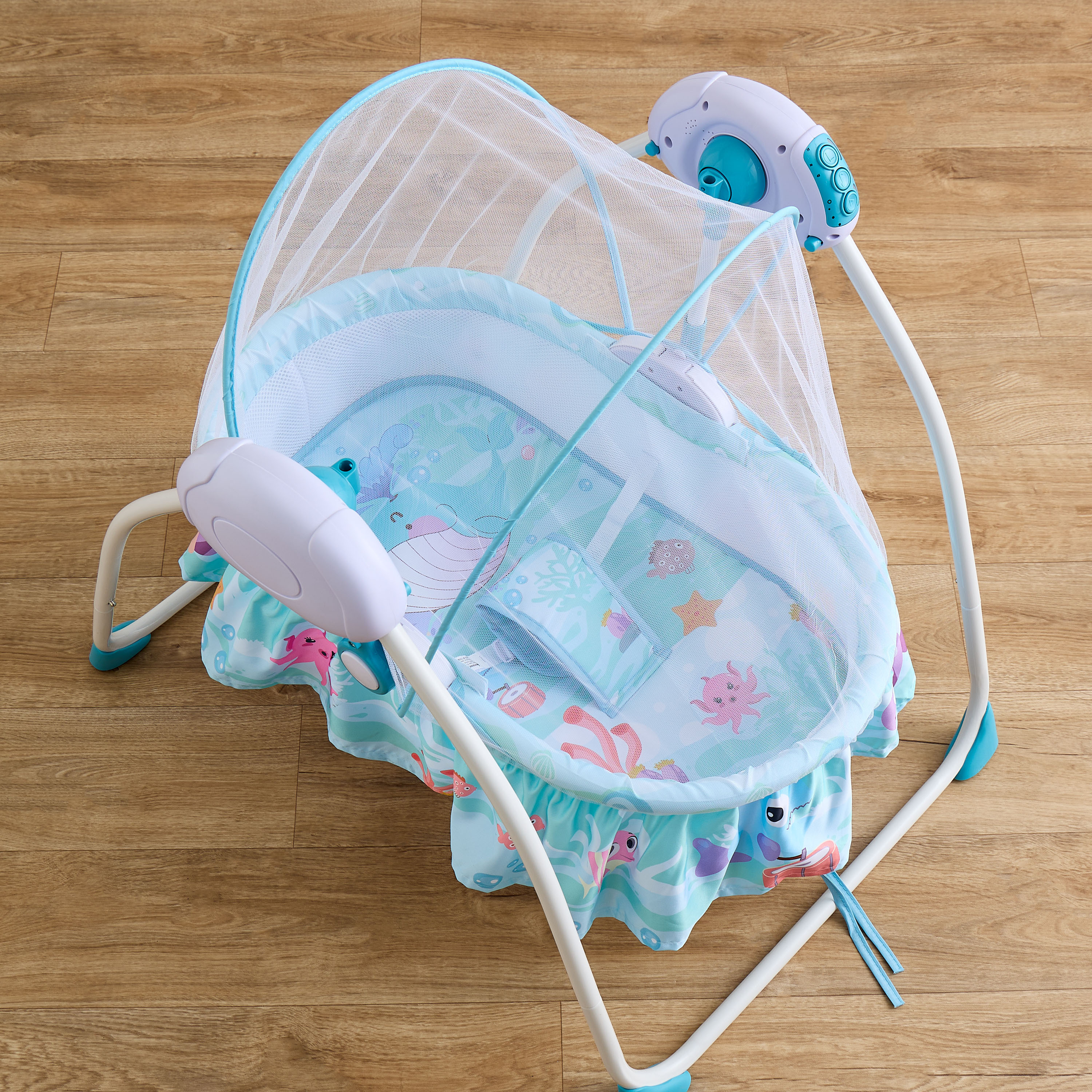 Little Bloomers Foldable Baby Rocker with Remote Control-baby-infantactivity-rockers-image-6